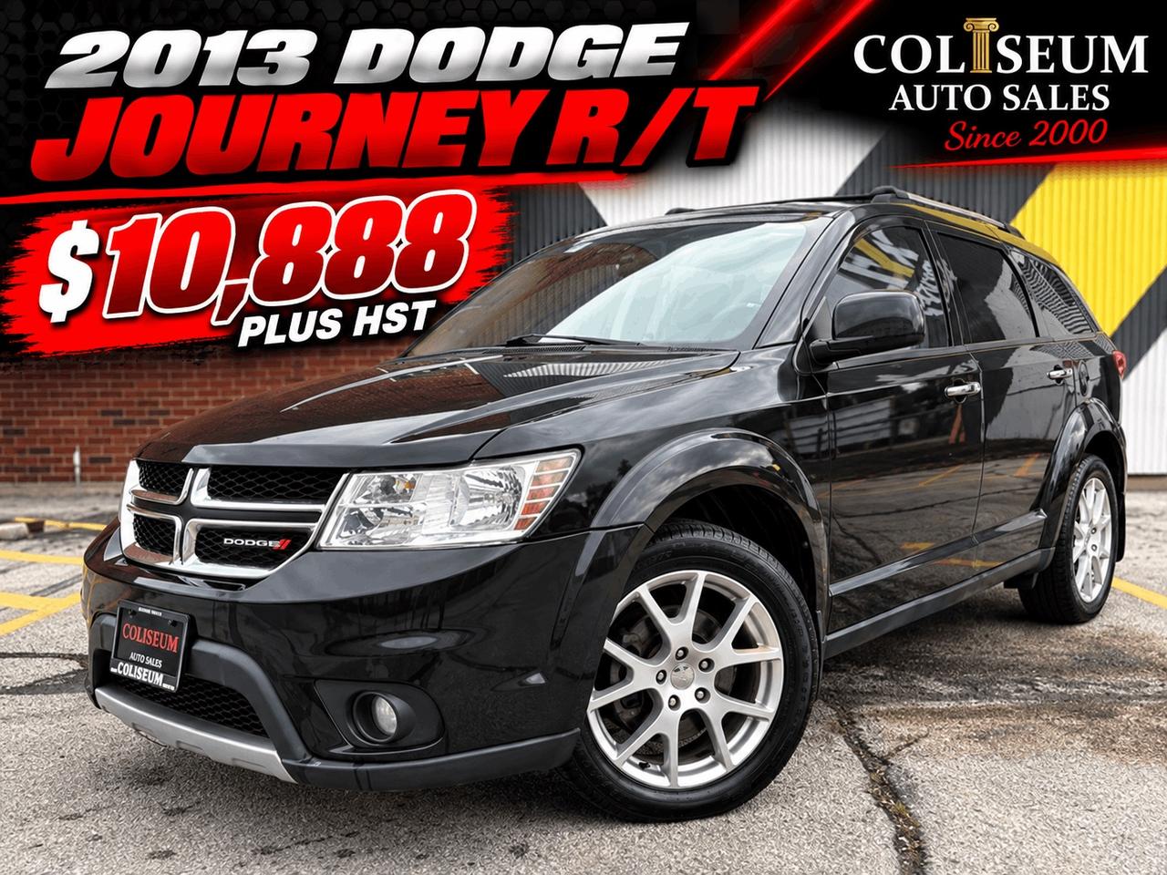 2013 Dodge Journey R/T AWD **TAN LEATHER-CAMERA-HEATED SEATS/STEERING-ONLY 98KM** Photo5