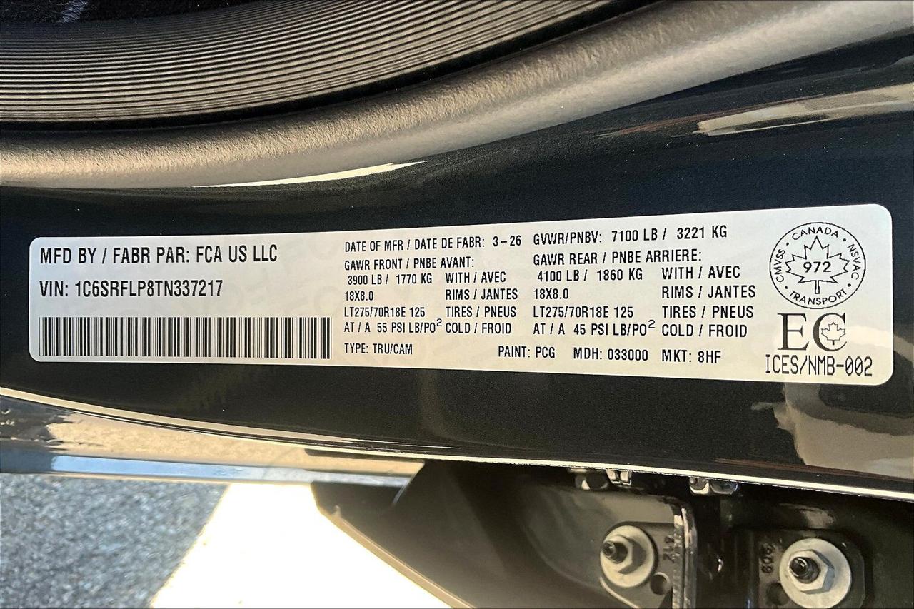 2026 RAM 1500 REBEL CREW | Sport Hood | 12"Screen | Adapt Cruise Photo