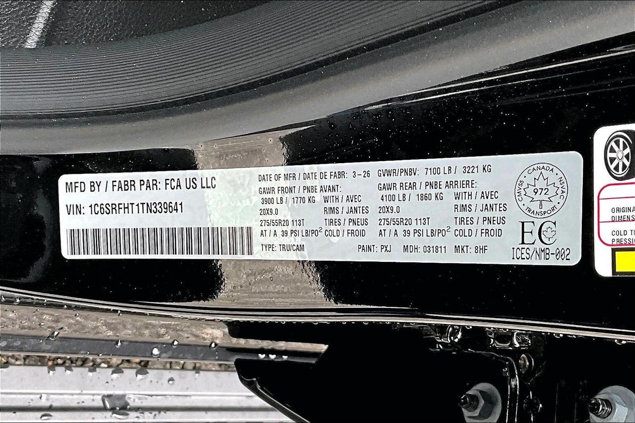 2026 RAM 1500 LIMITED | HEMI | Pano Roof | Level A | Red Seats Photo