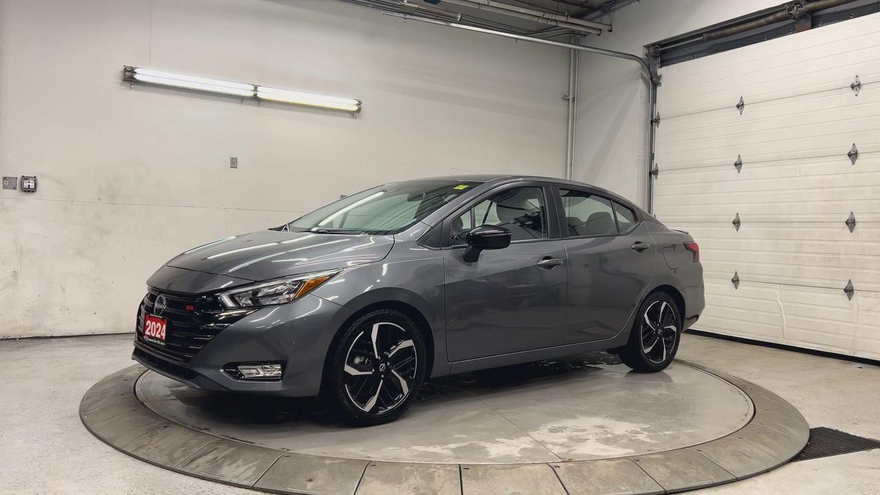 2024 Nissan Versa SR | HTD SEATS | CARPLAY |17IN ALLOYS | BLIND SPOT Photo4