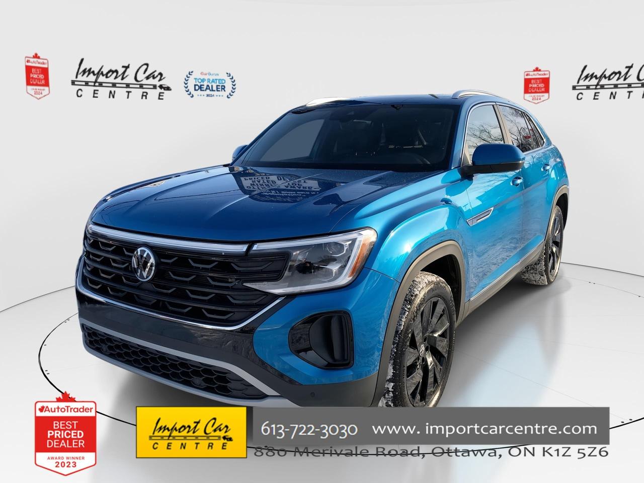 2024 Volkswagen Atlas Cross Sport 2.0 TSI Highline BLACK WHEELS PKG, 20 ALLOYS, NAVI Photo