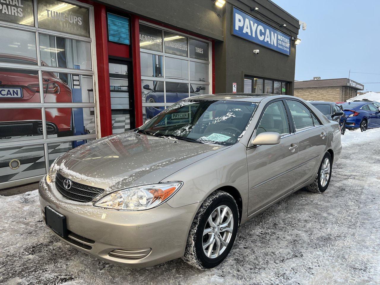 2002 Toyota Camry XLE