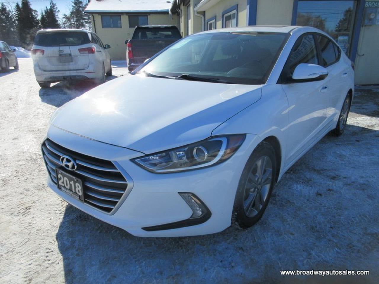2018 Hyundai Elantra POWER EQUIPPED LIMITED-EDITION 5 PASSENGER 2.0L  DOHC.. DRIVE-MODE-SELECT.. HEATED SEATS & WHEEL.. POWER SUNROOF.. BACK-UP CAMERA..