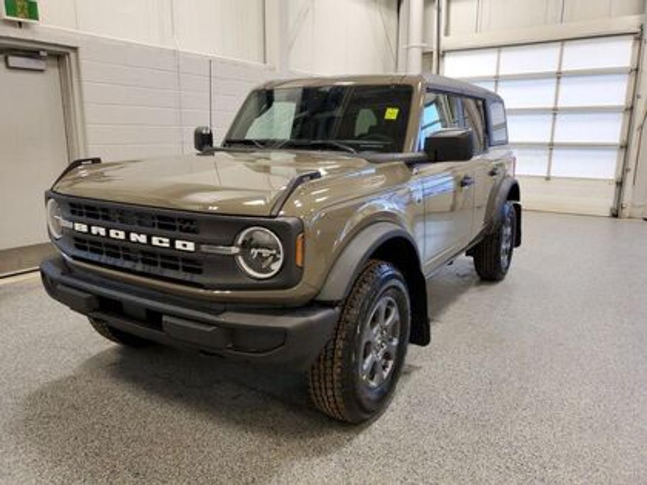 The 2026 Ford Bronco Big Bend looks absolutely stunning in Marsh Grey. Sporting an aggressive stance and a rugged, yet refined design, this full-sized 5-passenger SUV is powered by a 2.3L EcoBoost® I-4 engine producing 270 horsepower and 309 lb-ft of torque. Paired with a 10-speed automatic transmission, the Bronco Big Bend delivers smooth power delivery and engaging driving experience, whether youre navigating city streets or tackling off-road trails. With fuel mileage rated at 12L/100 km (24 Mile Per Galon) combined highway/city.

Key Features:
4X4
BLIS® (Blind Spot Information System) with Cross-Traffic Alert
Lane-Keeping System
Pre-Collision Assist with Emergency Braking
Rear View Camera with Backup Assist Grid Lines
Remote Keyless Entry with Push-Button Start
Removable Doors & Roof 
Wireless Apple CarPlay® and Android Auto
17 All-Terrain Tires & Carbonized Grey Aluminum Wheels
Dual-Zone Electronic Automatic Temperature Control with Air Conditioning
Front Heated Seats
FordPass Connect with Remote Start
SYNC® 4 with 12 Touchscreen
Terrain Management System with G.O.A.T. Modes 
Vinyl Seats
Hard Top

The 2026 Bronco Big Bend is built to handle everything from Saskatchewans winter roads to summer adventures in the backcountry. With features like heated front seats, Go Over Any Terrain Modes, advanced safety tech, and a high-tech infotainment system, this Bronco is ready for any adventurerain, snow, or shine.

At Moose Jaw Ford, we're driving change all across Saskatchewan! We are Moose Jaw's prime destination for everything automotive. We pride ourselves by consistently providing the highest quality customer experience  every single time. Because of this commitment, and the love of what we do, Moose Jaw Ford is the recipient of multiple President's Club Awards and is recognized as one of Canada's Best Managed Companies. We are dedicated to building long lasting relationships. You can trust that our trained service technicians will take excellent care of you and your vehicle when you visit our service department. Come visit us today at 1010 North Service Road.