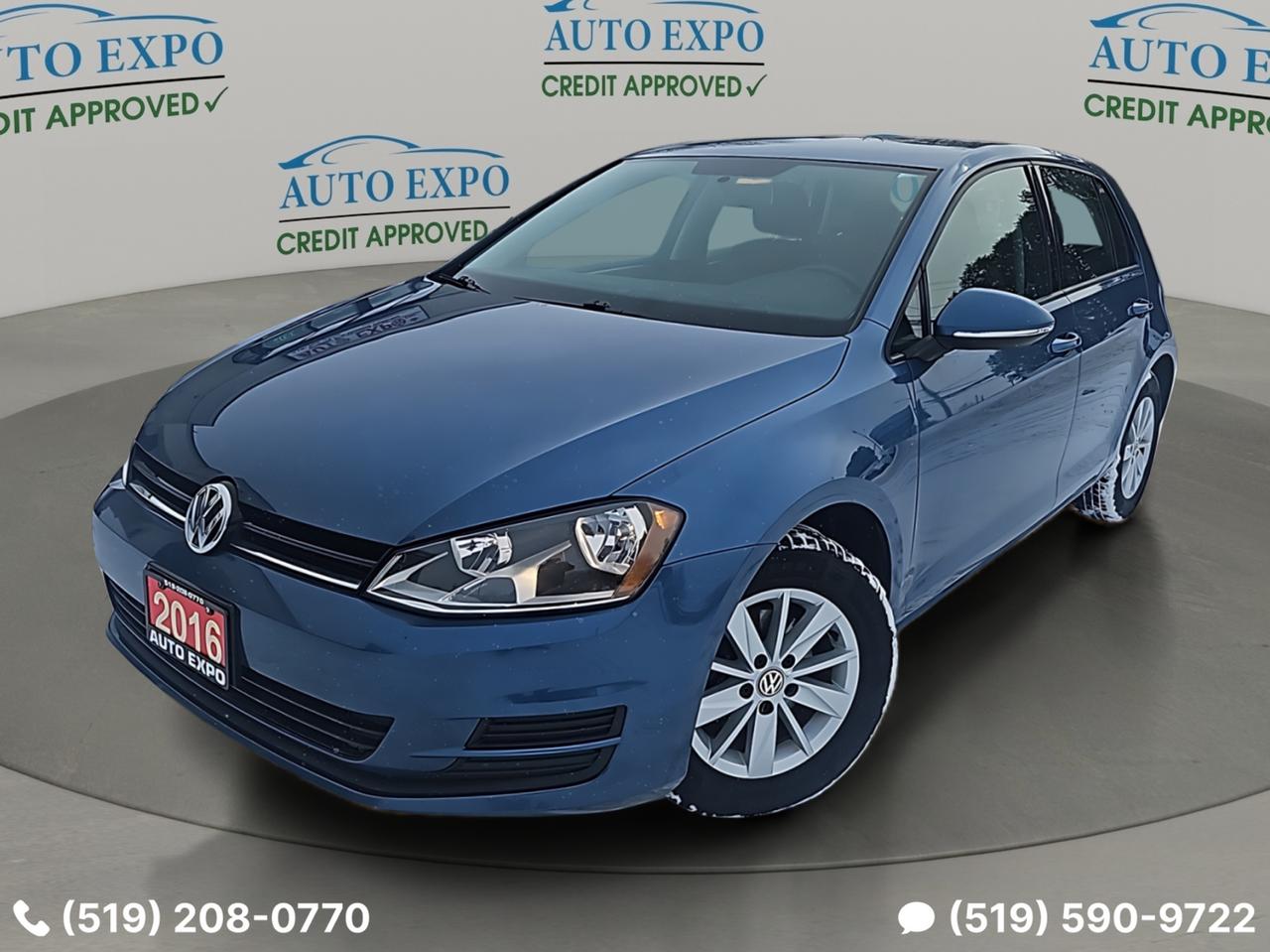 <p>SOLD,,,SOLD,,,SOLD</p><p>Looking for a reliable and stylish ride? Auto Expo Inc. is proud to present this stunning 2016 Volkswagen Golf COMFORTLINE. This hatchback has been meticulously maintained by a single owner and is ready to hit the road with you. With a sleek blue exterior and a comfortable black interior, this Golf is sure to turn heads wherever you go. Plus, with only 96,000 km on the odometer, this car has plenty of life left in it!</p><p>This 2016 Golf COMFORTLINE is a certified, non-smoker vehicle, meaning its been inspected and meets high standards for quality and safety. The previous owner took great care of this car. The Golfs fuel-efficient 4-cylinder engine and smooth automatic transmission make it perfect for both city commutes and weekend getaways.</p><p>Here are some standout features of this fantastic Golf:</p><ul><li><strong>One-Owner Assurance:</strong> Know that this car has been well-cared for.</li><li><strong>Certified for Peace of Mind:</strong> Drive with confidence knowing this car has met specific quality standards.</li><li><strong>Non-Smoker Interior:</strong> Enjoy a fresh, clean interior free from any lingering odours.</li><li><strong>Fuel-Efficient Performance:</strong> Save money at the pump with its economical engine.</li><li><strong>Practical Hatchback Design:</strong> Benefit from the added versatility and cargo space.</li></ul><p><strong><em>Powered by AutoIntelligence&trade;</em></strong> Vehicle information has been generated using artificial intelligence and is provided for informational purposes only. While efforts are made to ensure accuracy, please confirm all details directly with the dealer.</p><p>We Finance,,,</p><p><a href=https://vhr.carfax.ca/?id=UtCpj4VLd4jLufa8QUJSSLC6AKr6GFb/&_jstate=PxI2DHNk_lIvHhXVe3VIQT8SNgxzZP5SLx4V1Xt1SEH5cvzCF-VBt_xVS-ui8_TFlnsEURpiwNGaVVxzWFaGADcNcJQZU8At7nIjHz-5jAlg3DperideEvzTQStTs9eRx_SMjktlF2JTsu2Eyo8NxM0BPt5THpIq5SaWrwYVBmLZq5NYvkiwA1de4QDxVTffSdhfCeCX-jJZxPZEN8YHrRWXUfV-28IA7WtbWuQSQc-oKHNjlF7pIWo-rJdf_j2V859AHPaUBvKgVf8DbgLHBf3lGTiTCltWbyR9-qzi-YGZu-40auMEehJJNmrRczs_pe0H3oVsVvJQI7Q-yZm0w8UjyVa2ZpNxvjO1A0_wSBndadM9g3svK1EwygD4H9DbfPQUchKkgFKB7sZGyNCf-DNG1G2Zk4a-GT5zu0s0vIBN8cTWCLXWjEMk8Ua2m486 target=_blank rel=noopener>OMVIC Licensed, UCDA & Carfax Member,,,</a></p><p><em>we specialize in Domestic and import vehicles! Our wide selection offers something for every need and budget!</em></p><p><em>Visit us @ 450 Belmont Ave, West Kitchener!</em></p>