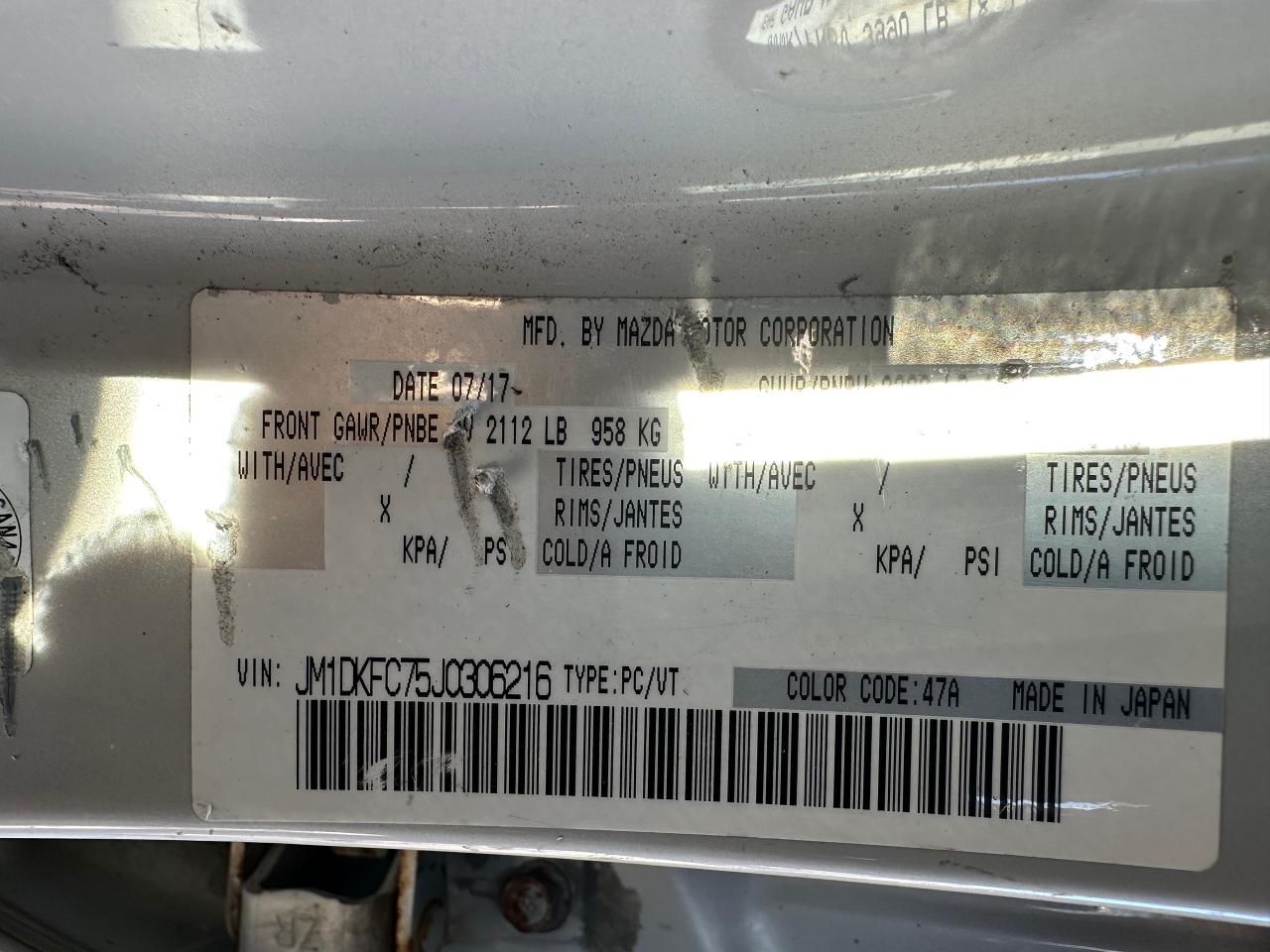 2018 Mazda CX-3 GS AWD Sunroof HTD-LTHR Bluetooth BackupCam CD FM Photo