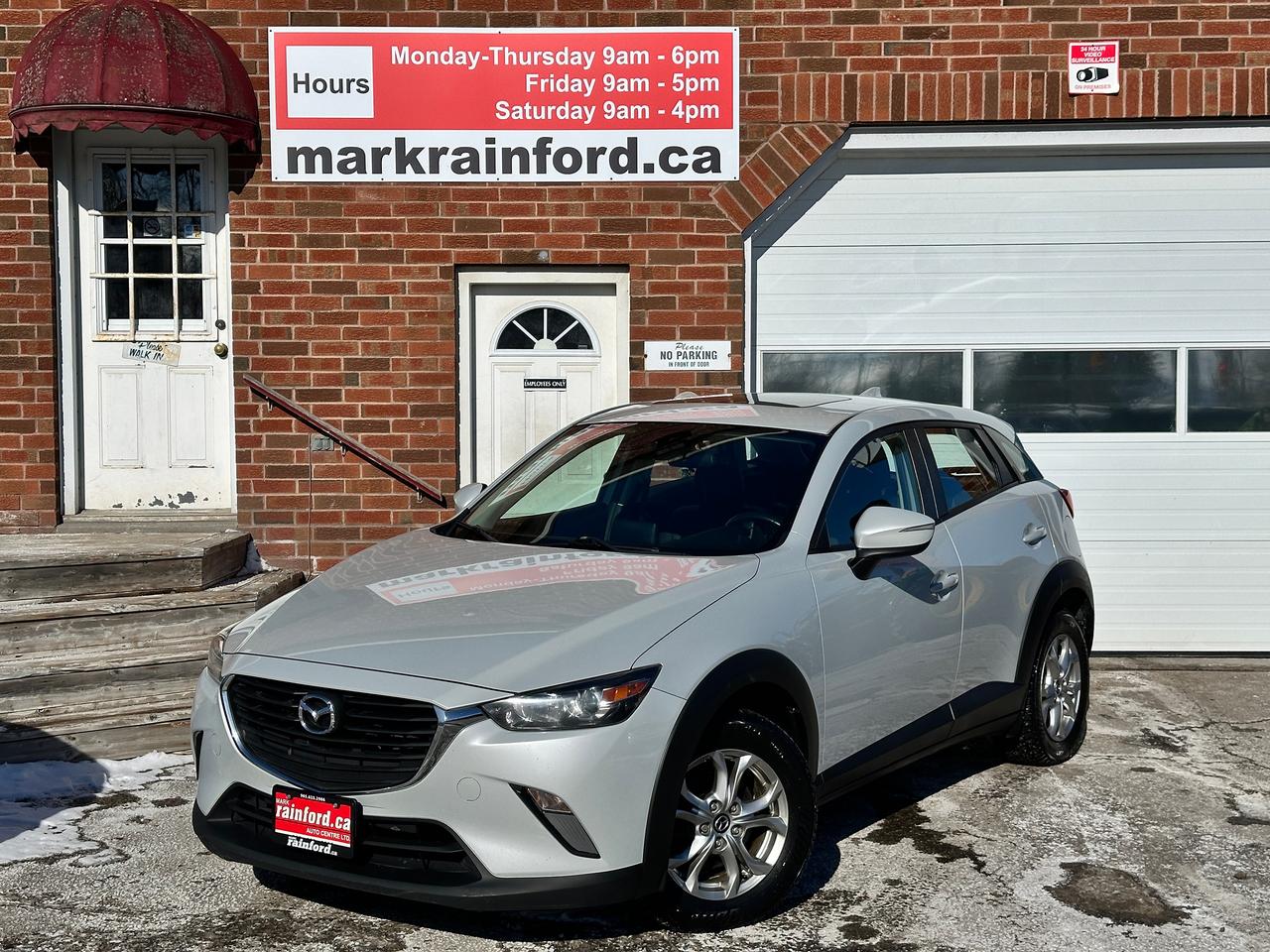 2018 Mazda CX-3 GS AWD Sunroof HTD-LTHR Bluetooth BackupCam CD FM