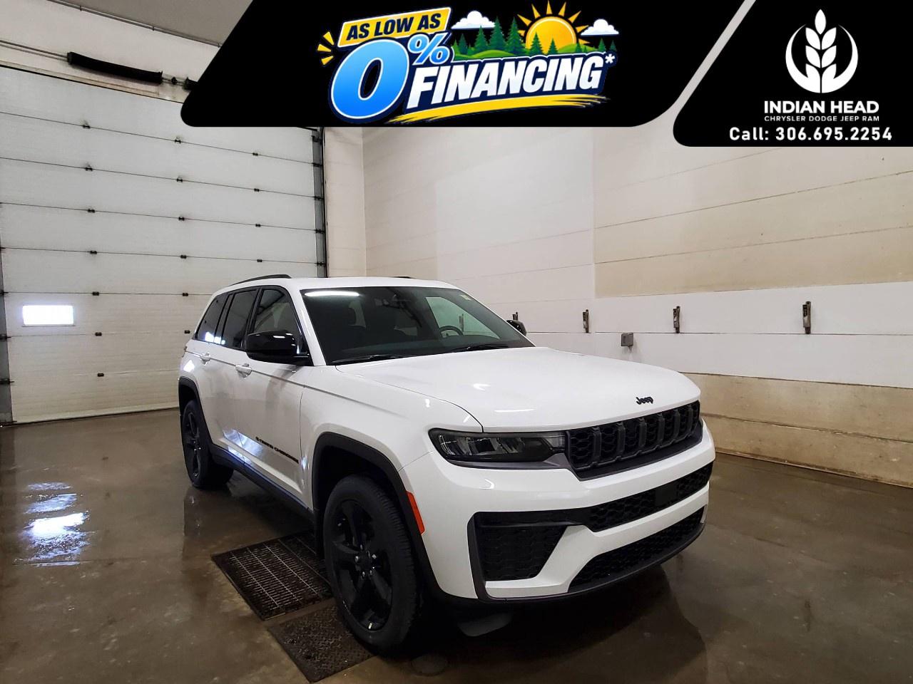 <p>The 2026 Jeep Grand Cherokee Laredo, with its sophisticated white exterior and robust 4x4 drivetrain, is engineered to cater to drivers who crave power and performance in a dynamic driving experience. This new SUV commands attention with its striking presence, perfect for both urban landscapes and rugged terrains.</p><p>Step inside, and you're greeted by a harmonious blend of comfort and style with its luxurious white interior. The Grand Cherokee Laredo is equipped with alloy wheels and boasts features like heated seats and a power-operated driver's seat, enhancing your driving pleasure. Whether youre running errands or embarking on a weekend adventure, the convenience of keyless entry and cruise control smoothens every journey.</p><p>This Jeep is packed with technology aimed at making life on the road simpler. Stay connected with a smart device integration and a seamless Bluetooth connection, while the satellite radio and wi-fi hotspot keep entertainment and productivity at your fingertips. Safety has not been overlooked, with brake assist, lane assist, and a navigation system that guides you safely to your destination.</p><p>This versatile SUV is ideal for families and outdoor enthusiasts who never compromise on comfort or safety. Contact our dealership today to learn more about how the 2026 Jeep Grand Cherokee Laredo can meet your diverse driving needs. Your adventure starts here.</p>