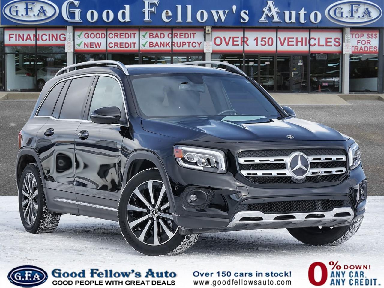 2021 Mercedes-Benz GLB 4MATIC, SUNROOF, 7 PASSENGER, LEATHER SEATS, REARV Photo0