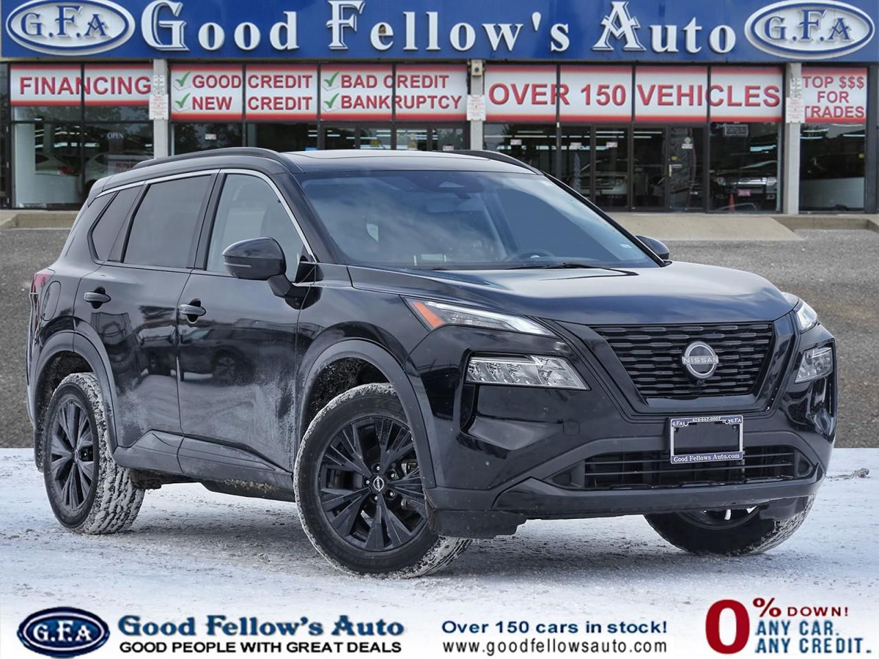 2023 Nissan Rogue SV MIDNIGHT EDITION, AWD, PANORAMIC ROOF, LEATHER Photo0