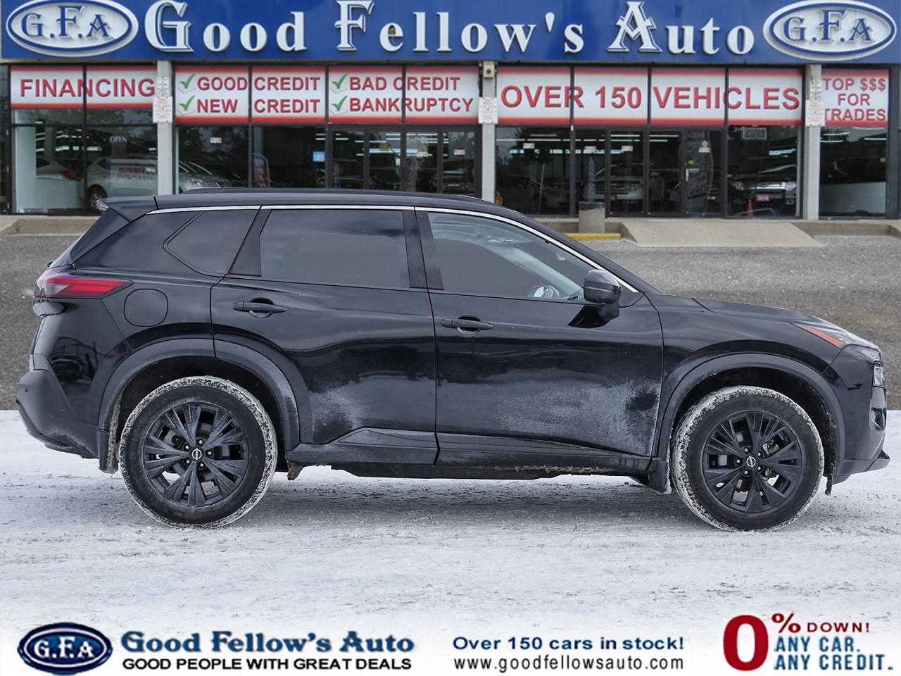 2023 Nissan Rogue SV MIDNIGHT EDITION, AWD, PANORAMIC ROOF, LEATHER Photo