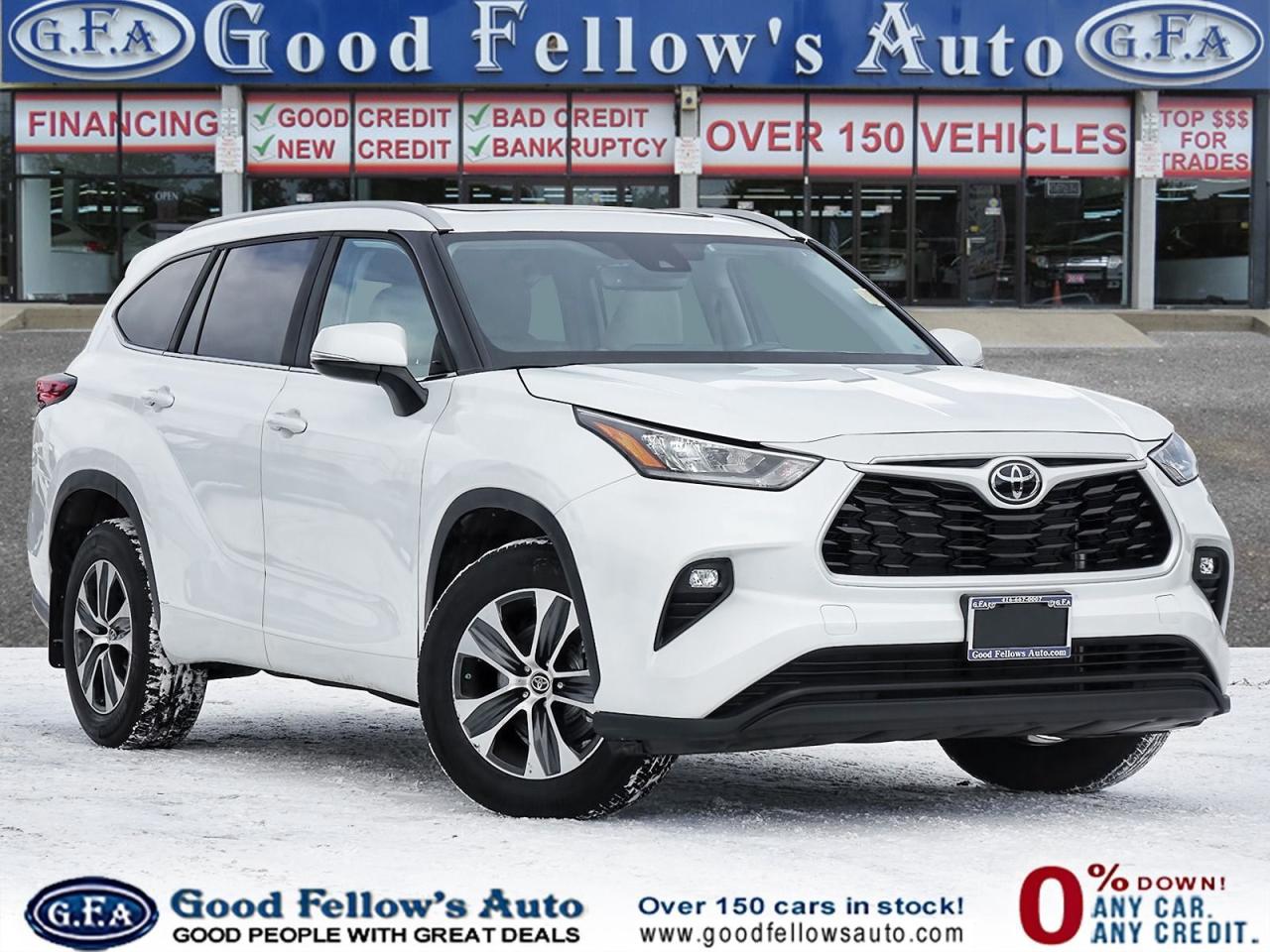 2023 Toyota Highlander XLE MODEL, AWD, 8 PASSENGER, LEATHER SEATS, SUNROO - Photo #1