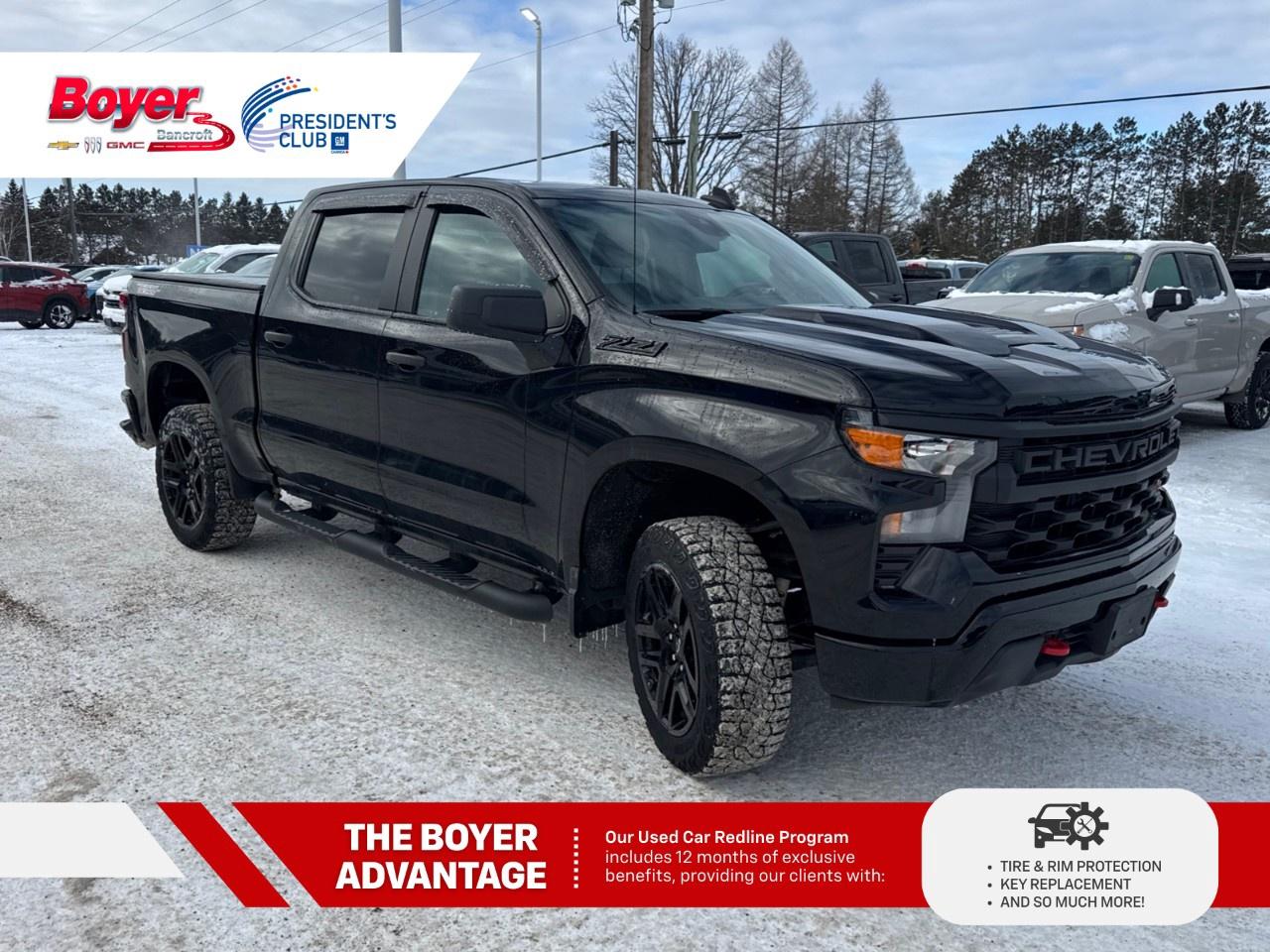 2023 Chevrolet Silverado 1500 Crew Cab Short Box 4-Wheel Drive Custom Trail Boss Photo2