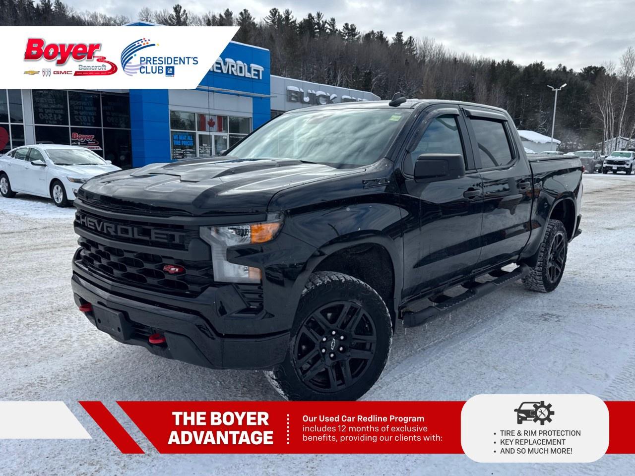 2023 Chevrolet Silverado 1500 Crew Cab Short Box 4-Wheel Drive Custom Trail Boss Photo0