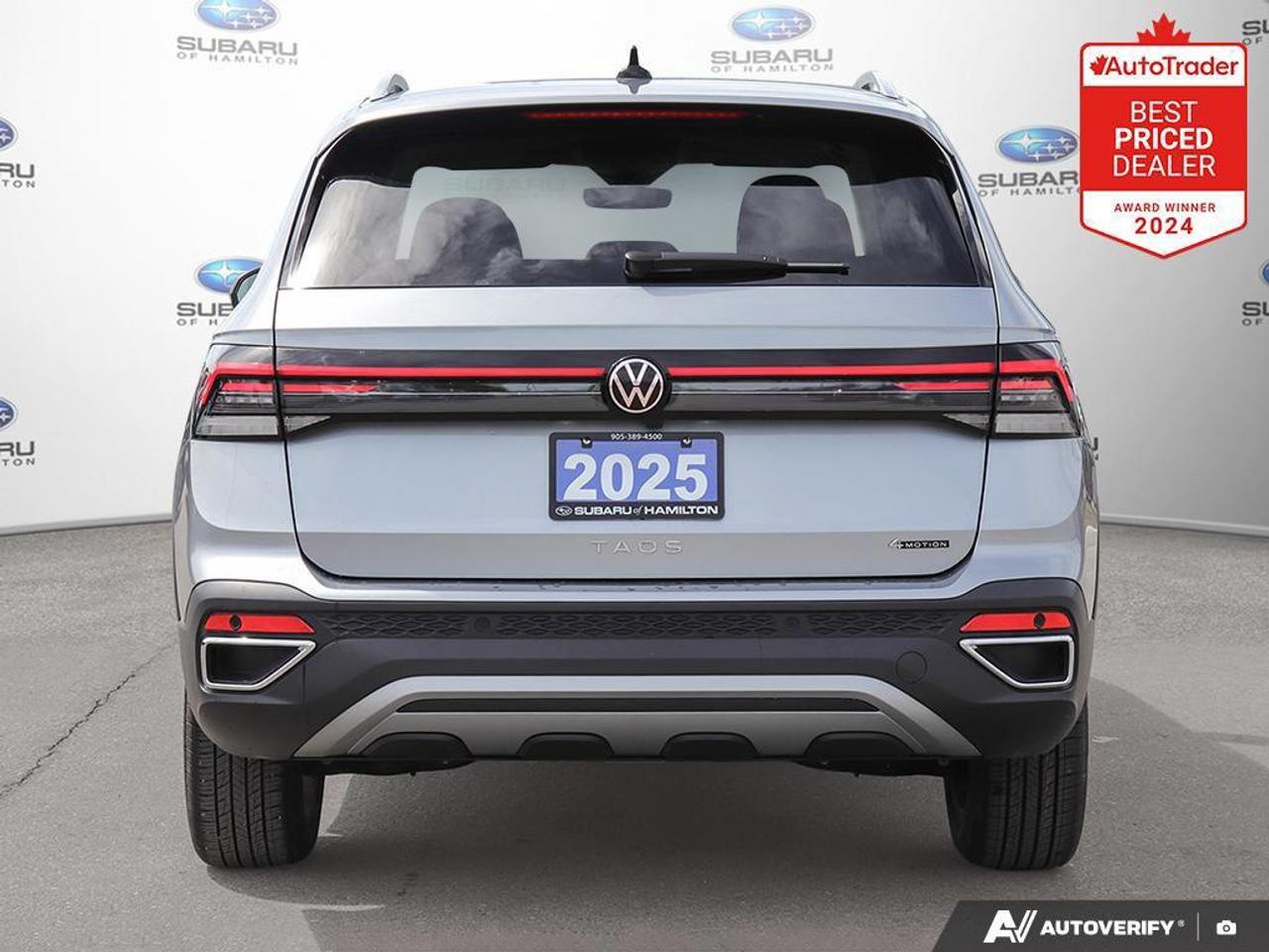 2025 Volkswagen Taos Comfortline 4dr All-Wheel Drive 4MOTION Photo3