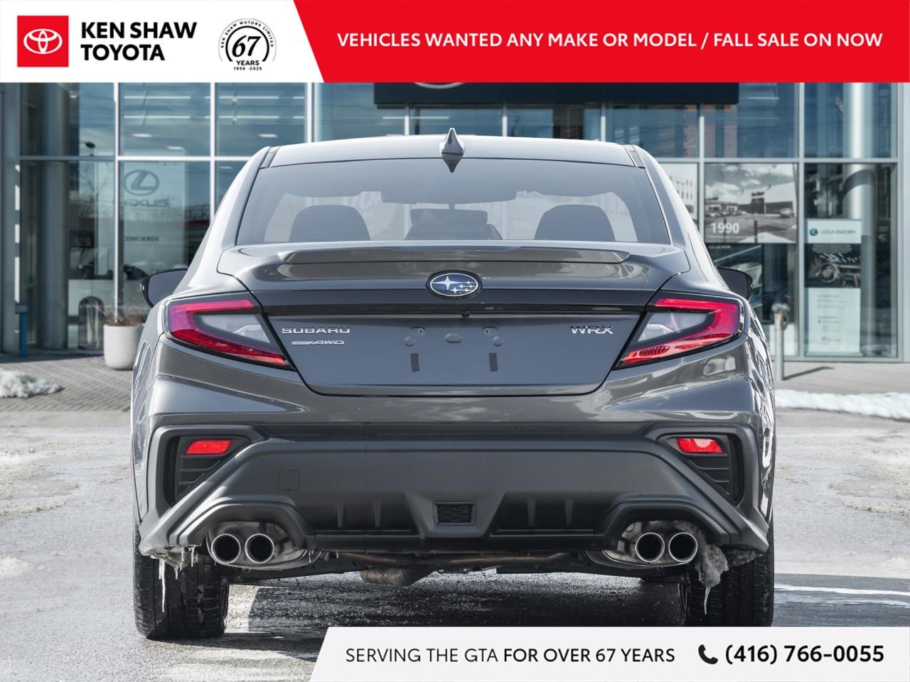 2024 Subaru WRX RS (M6) 4dr All-Wheel Drive Sedan Photo