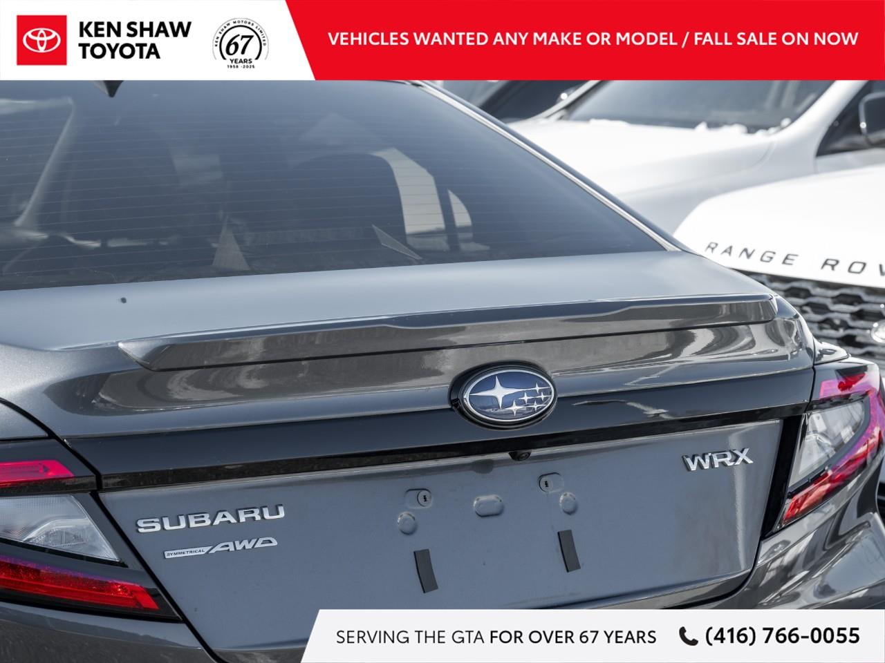 2024 Subaru WRX RS (M6) 4dr All-Wheel Drive Sedan Photo