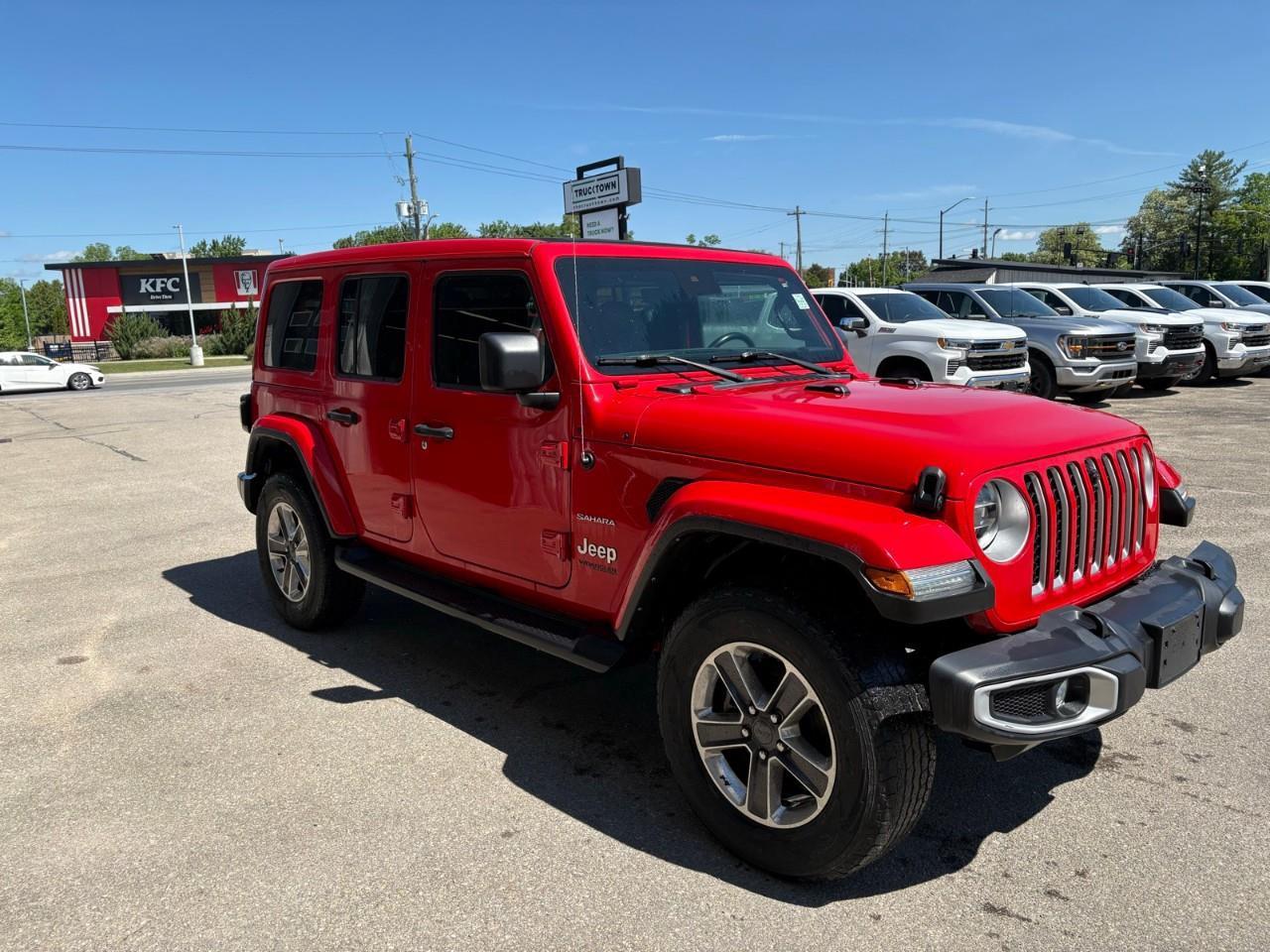 2021 Jeep WRANGLER UNLIMITED Sahara 4dr 4x4 Photo