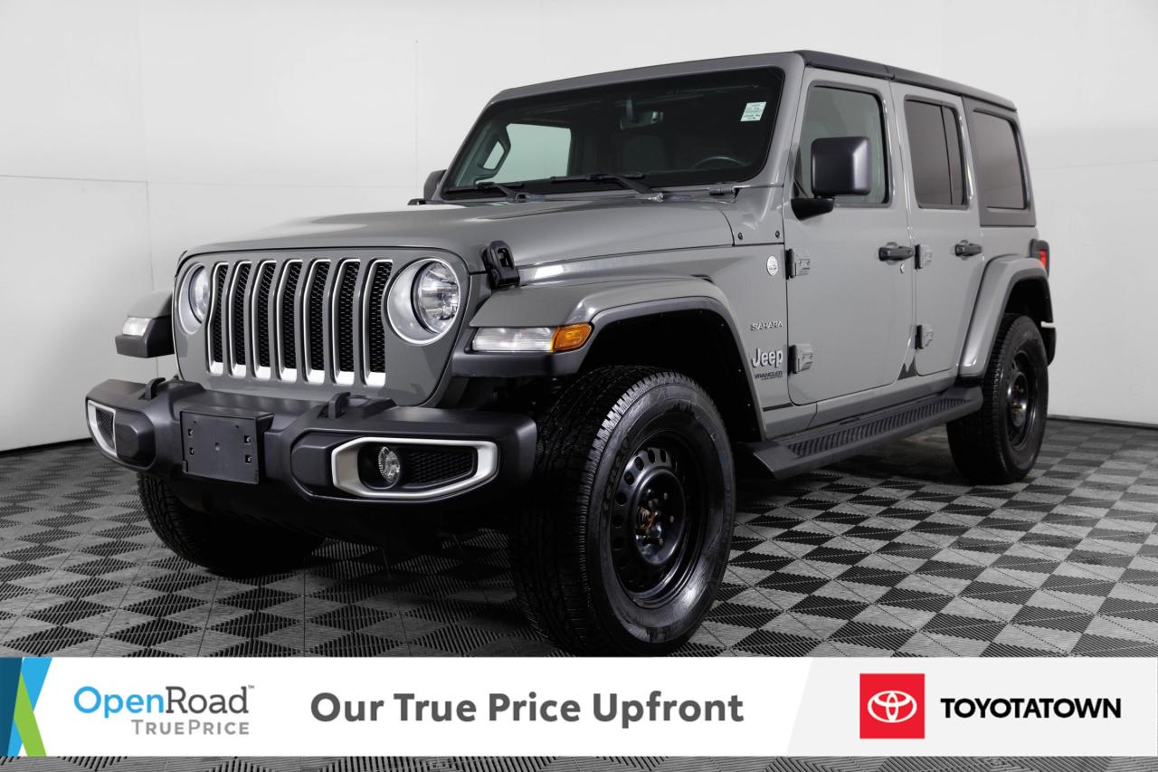 2021 Jeep WRANGLER UNLIMITED SAHARA! LOADED! ELIGIBLE FOR OPEN ROAD LEASING! Photo0