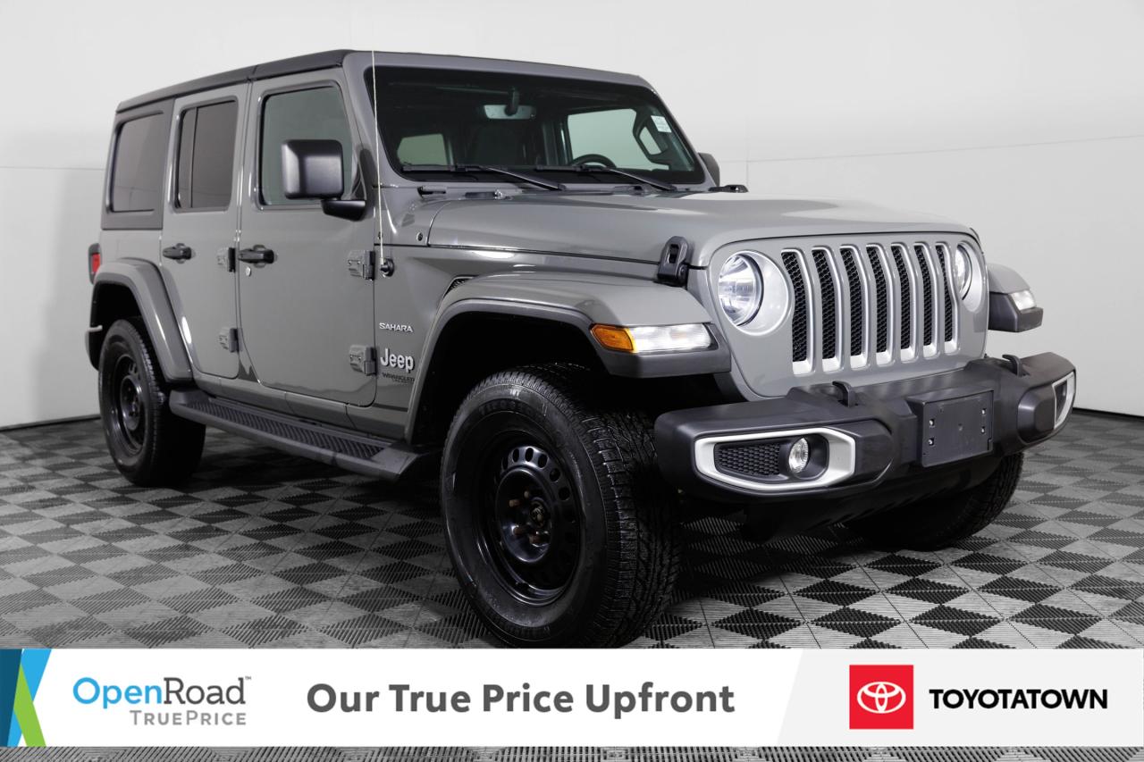 2021 Jeep WRANGLER UNLIMITED SAHARA! LOADED! ELIGIBLE FOR OPEN ROAD LEASING! Photo