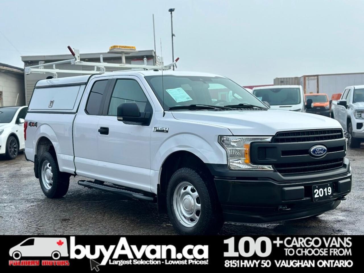 2019 Ford F-150 F-150 XL 4X4 Super Cab + Cap Racks V8 5.0L Photo