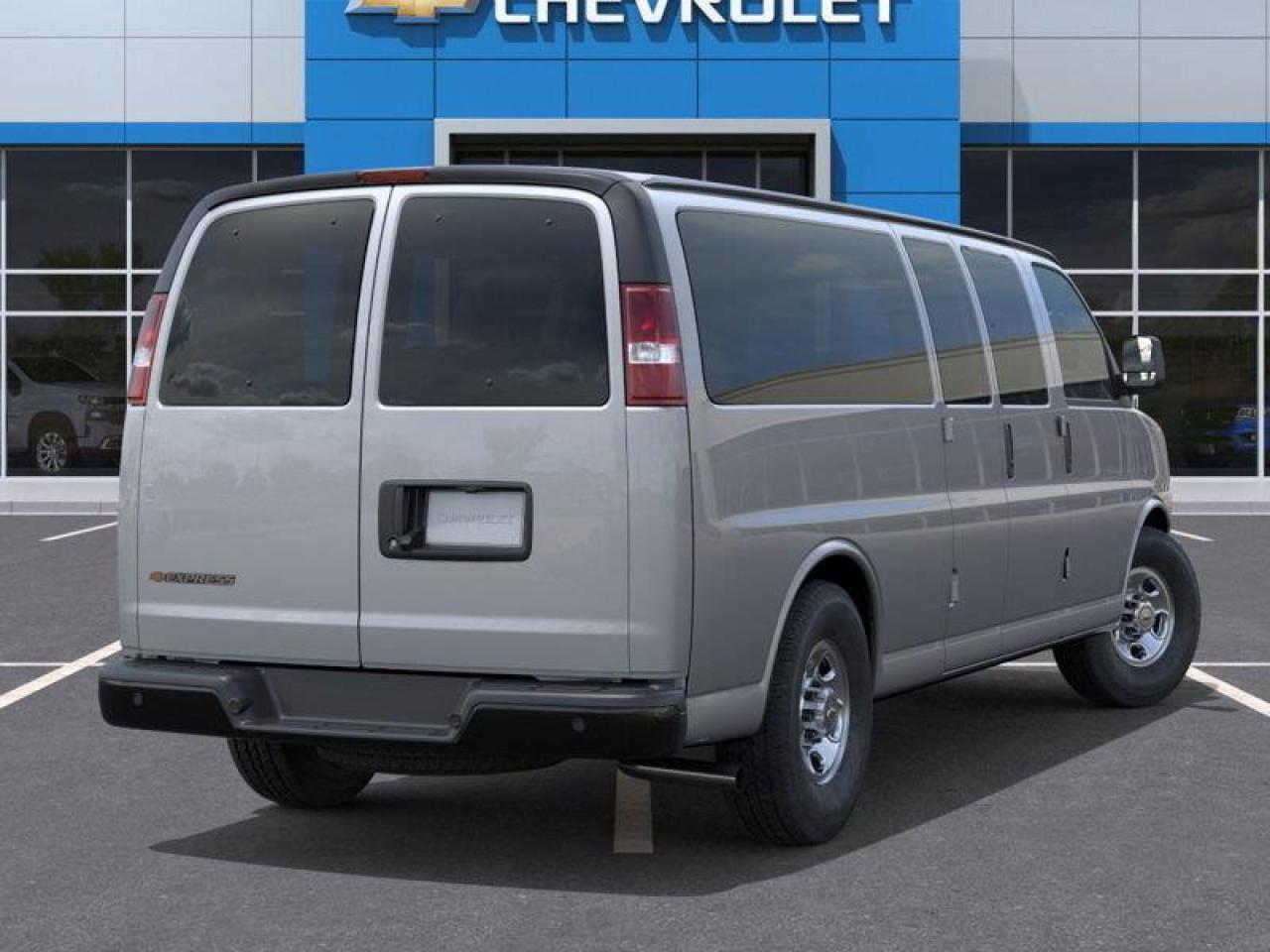2025 Chevrolet Express 3500 LS Rear-Wheel Drive Extended Passenger Van Photo3