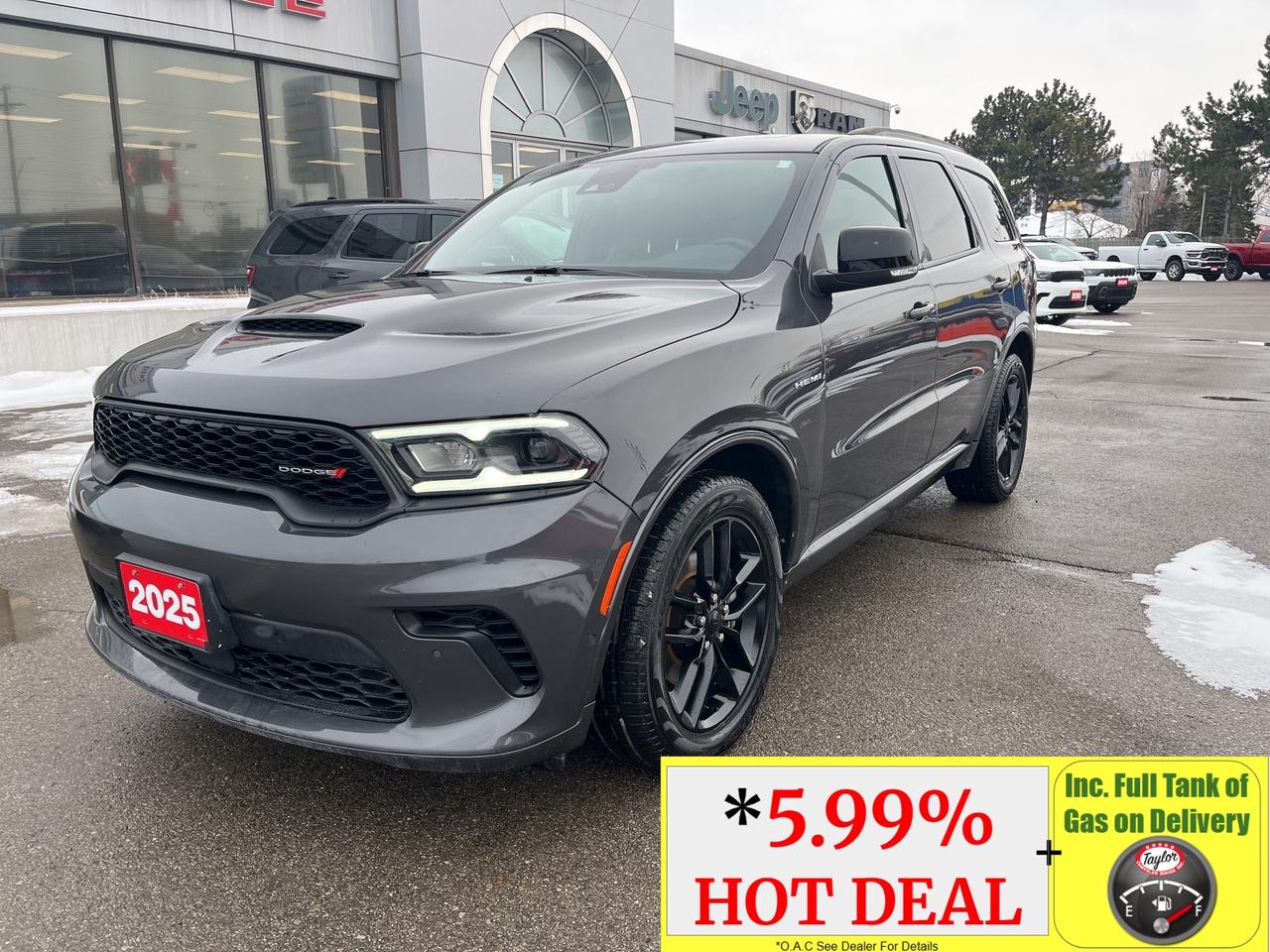 2025 Dodge Durango R-T AWD 5.7L HEMI V8 *SUNROOF *NAVI *LEATHER Photo0