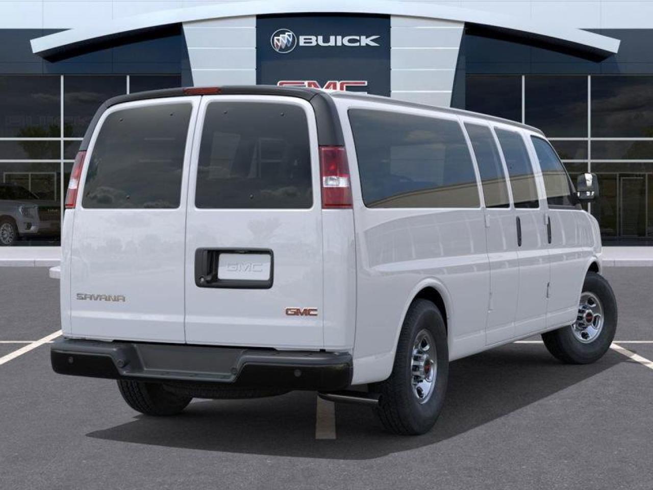 2025 GMC Savana 3500 LS Rear-Wheel Drive Extended Passenger Van Photo3