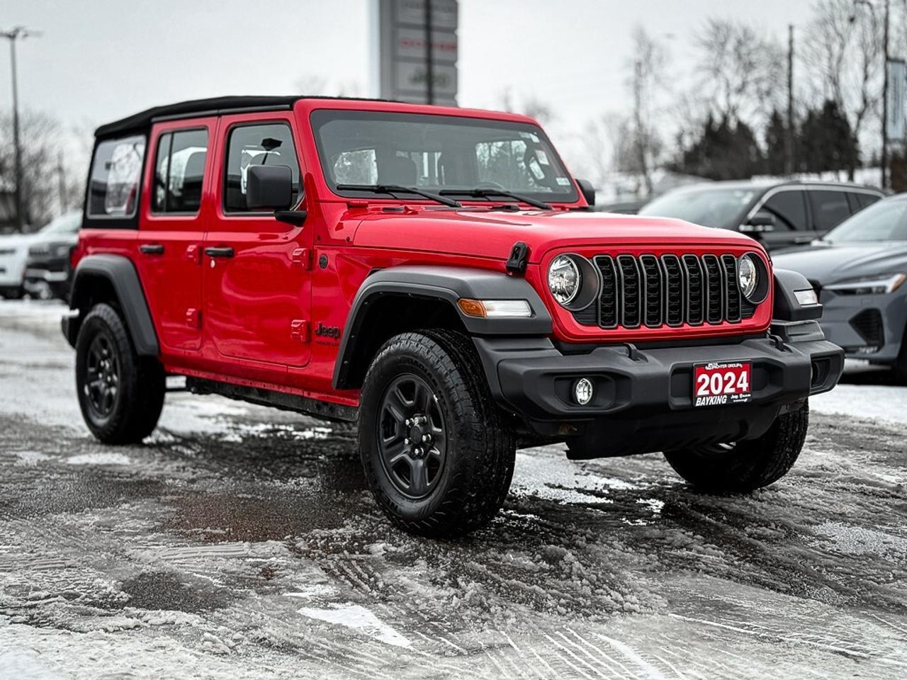 2024 Jeep Wrangler Sport   V6   12 INCH DISPLAY   CARPLAY   BACK UP C Photo2