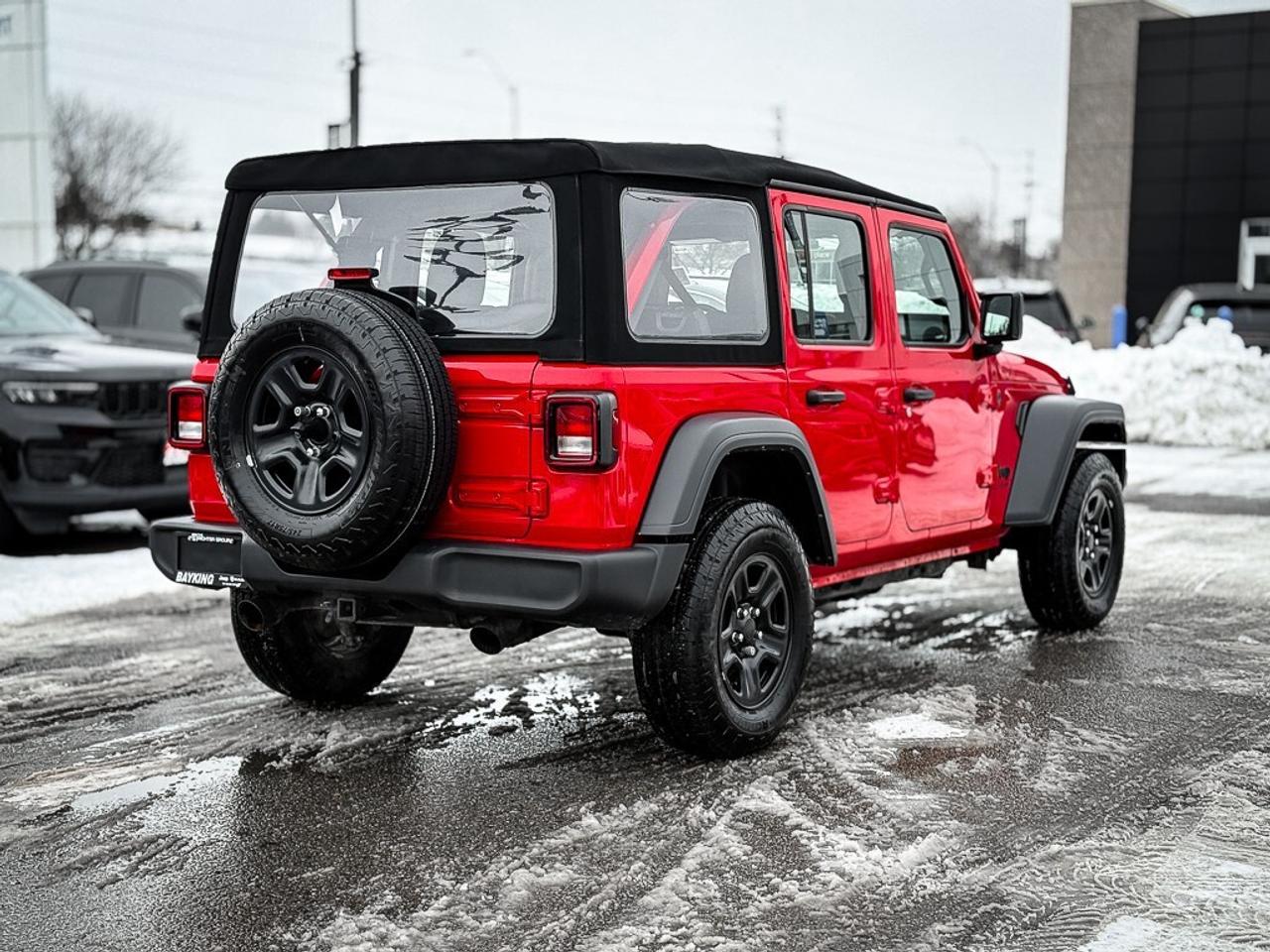 2024 Jeep Wrangler Sport   V6   12 INCH DISPLAY   CARPLAY   BACK UP C Photo4
