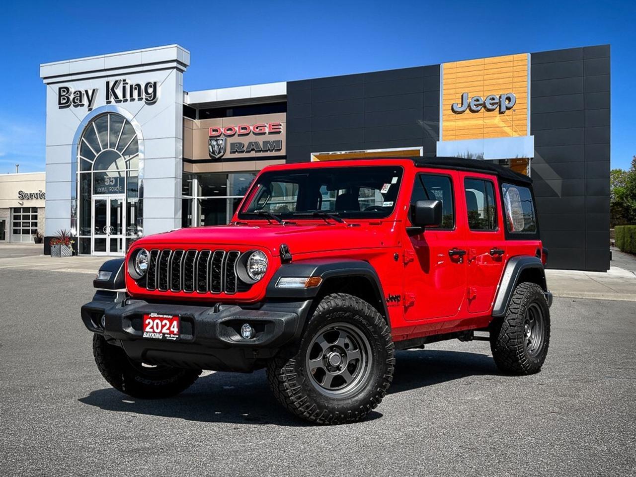 2024 Jeep Wrangler Sport   V6   12 INCH DISPLAY   CARPLAY   BACK UP C Photo