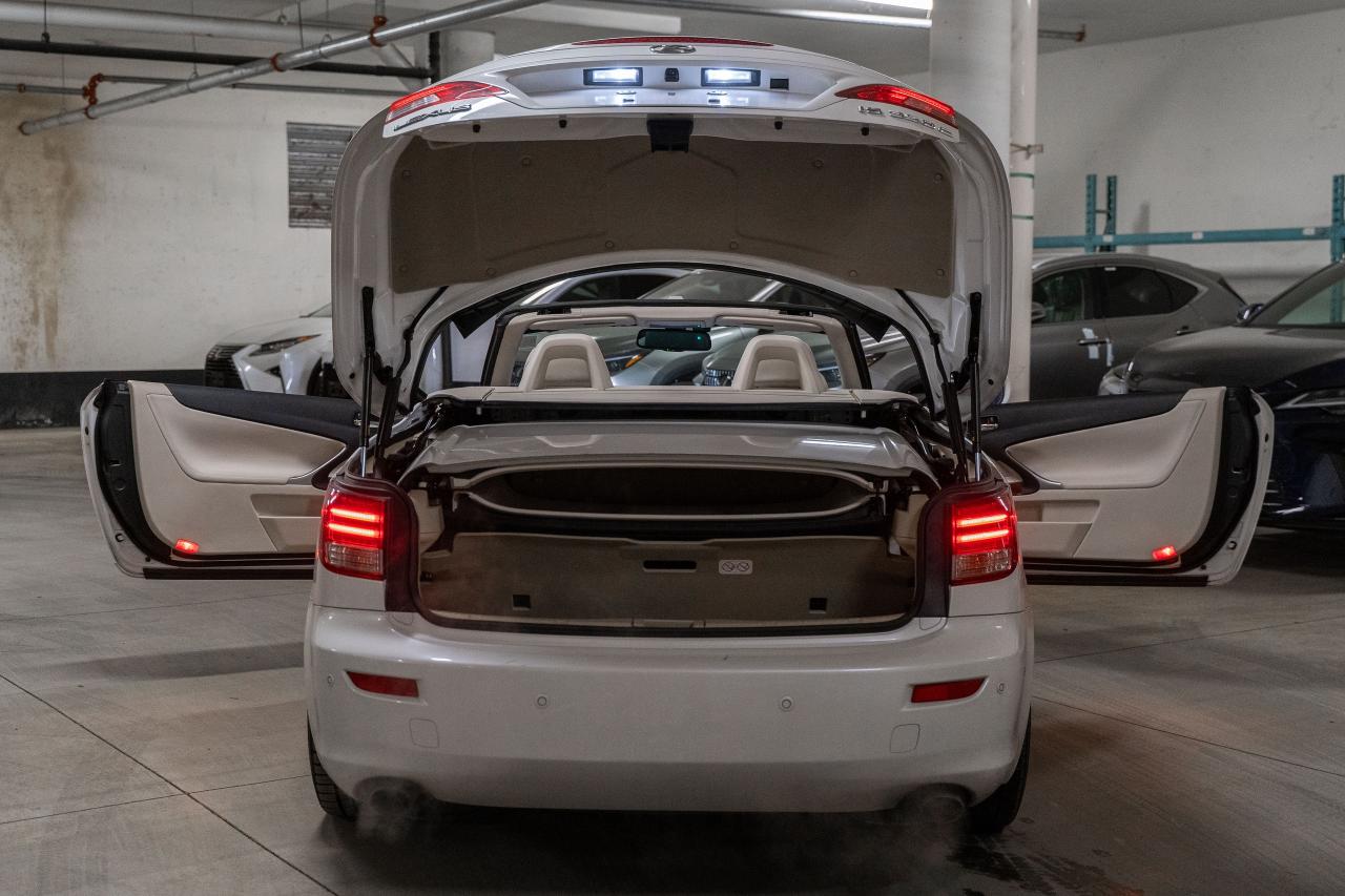 2010 Lexus IS350C Safety Certified V6 Low Km Welcome Trades Photo