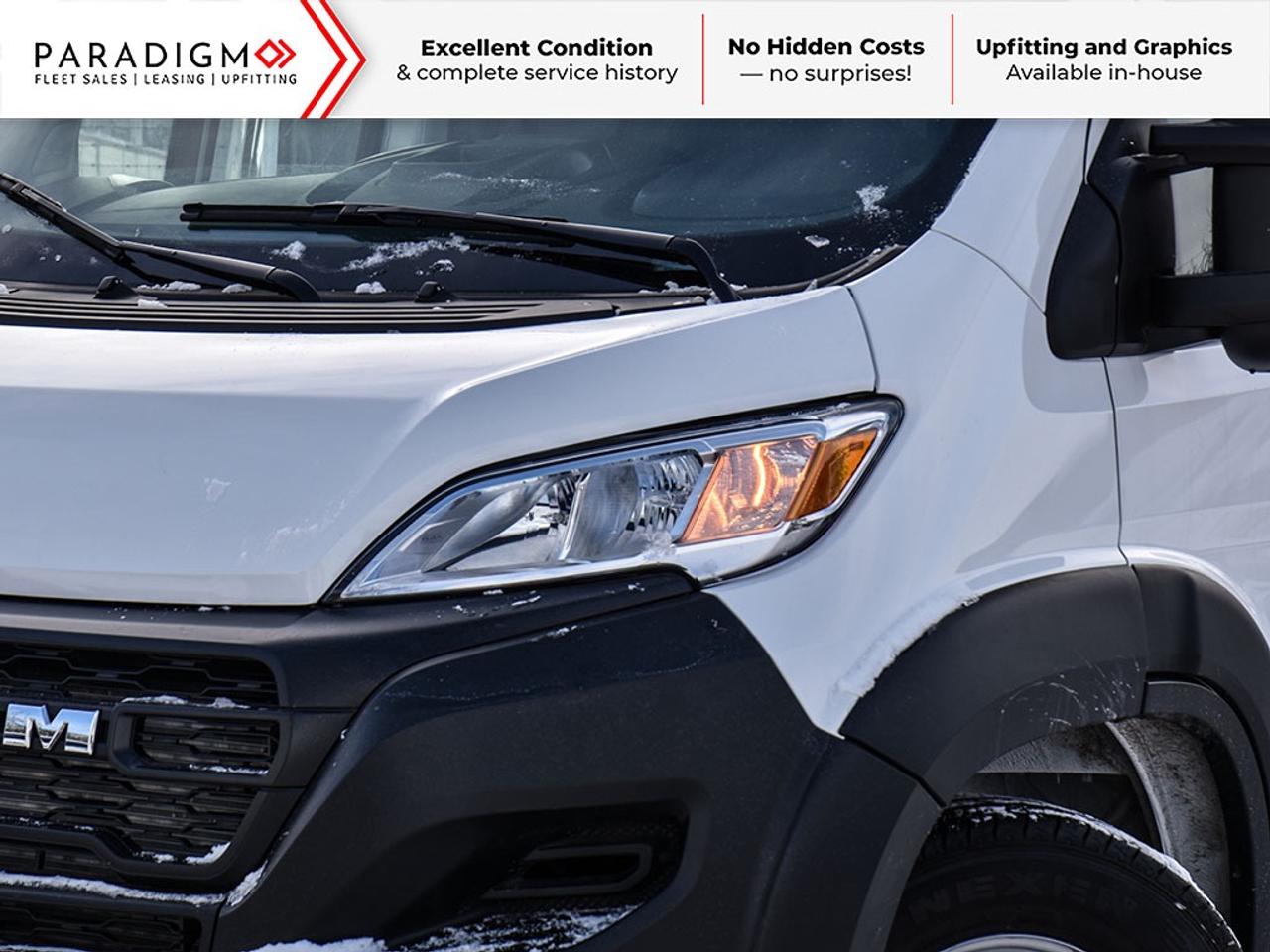 2025 RAM ProMaster 2500 159" High Roof - Ready to Customize + LOW KM! Photo