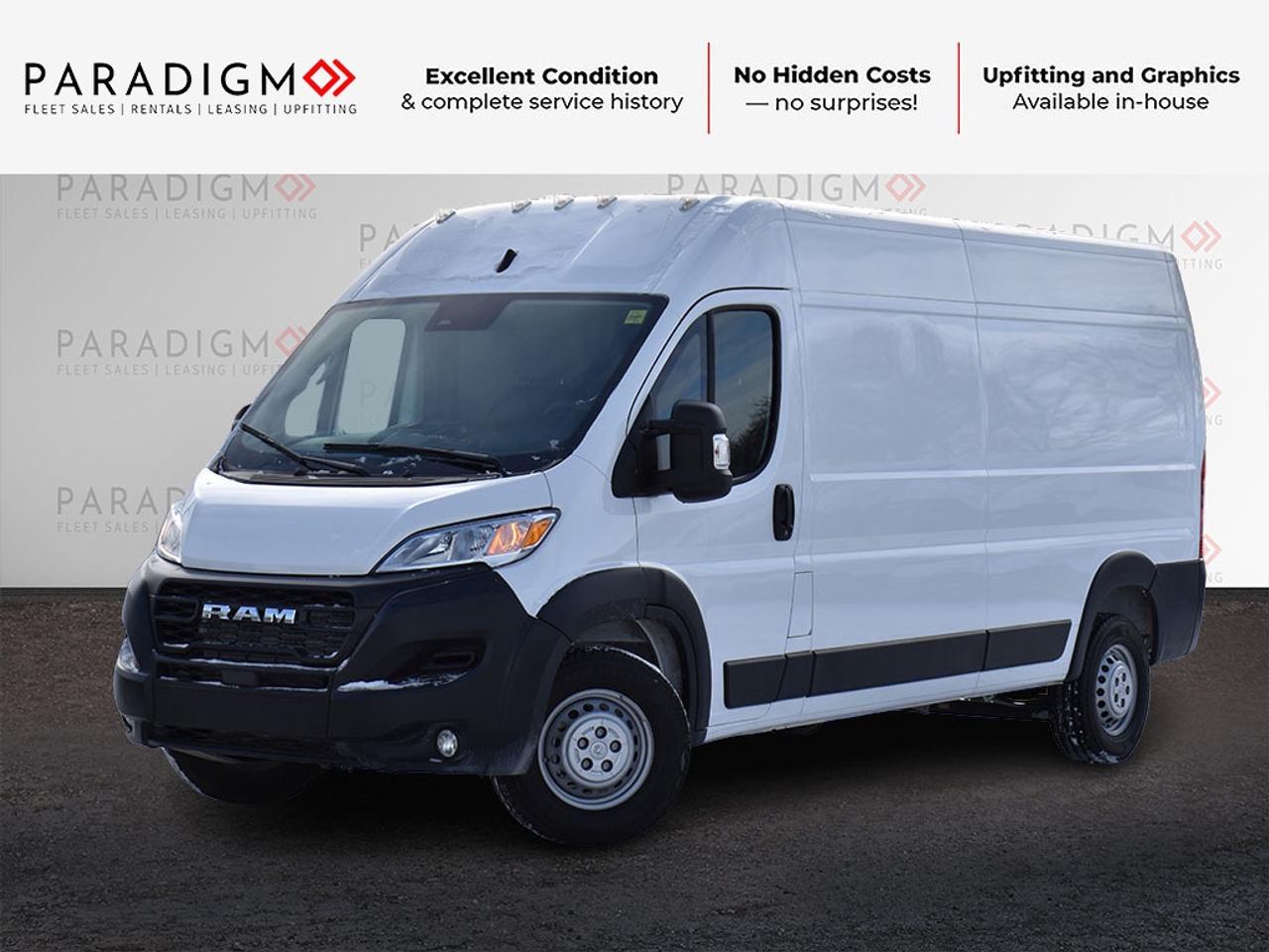 2025 RAM ProMaster 2500 159" High Roof - Ready to Customize + LOW KM! Photo0