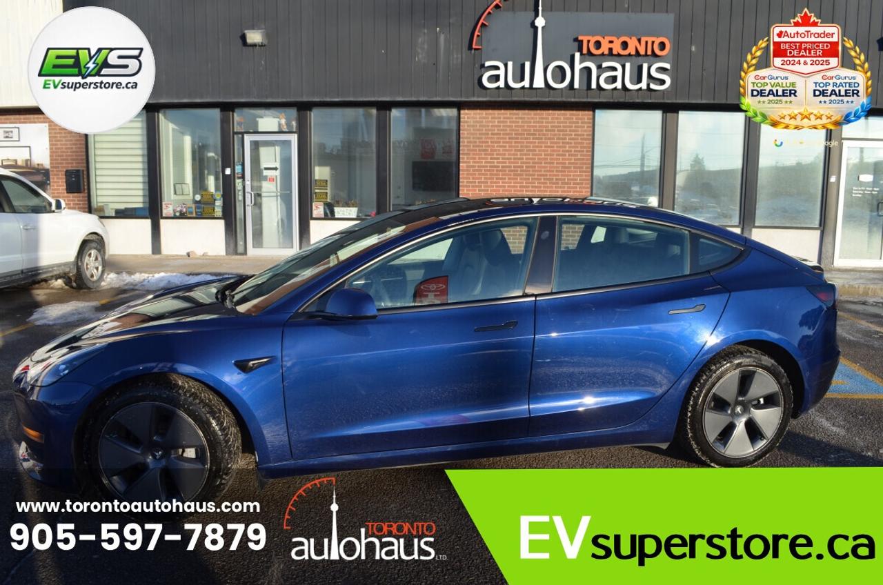 2022 Tesla Model 3 LR AWD I OVER 100 TESLAS EVSUPERSTORE.CA Photo