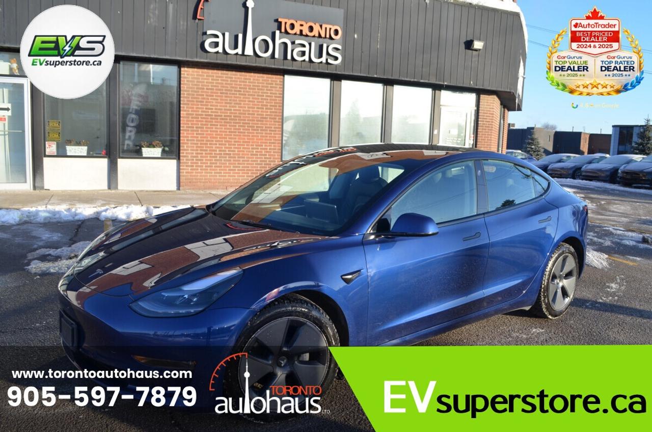 2022 Tesla Model 3 LR AWD I OVER 100 TESLAS EVSUPERSTORE.CA Photo