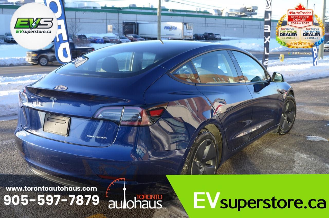 2022 Tesla Model 3 LR AWD I OVER 100 TESLAS EVSUPERSTORE.CA Photo