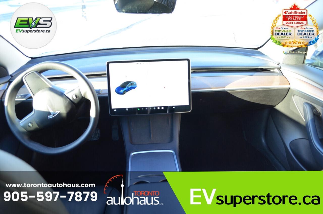 2022 Tesla Model 3 LR AWD I OVER 100 TESLAS EVSUPERSTORE.CA Photo
