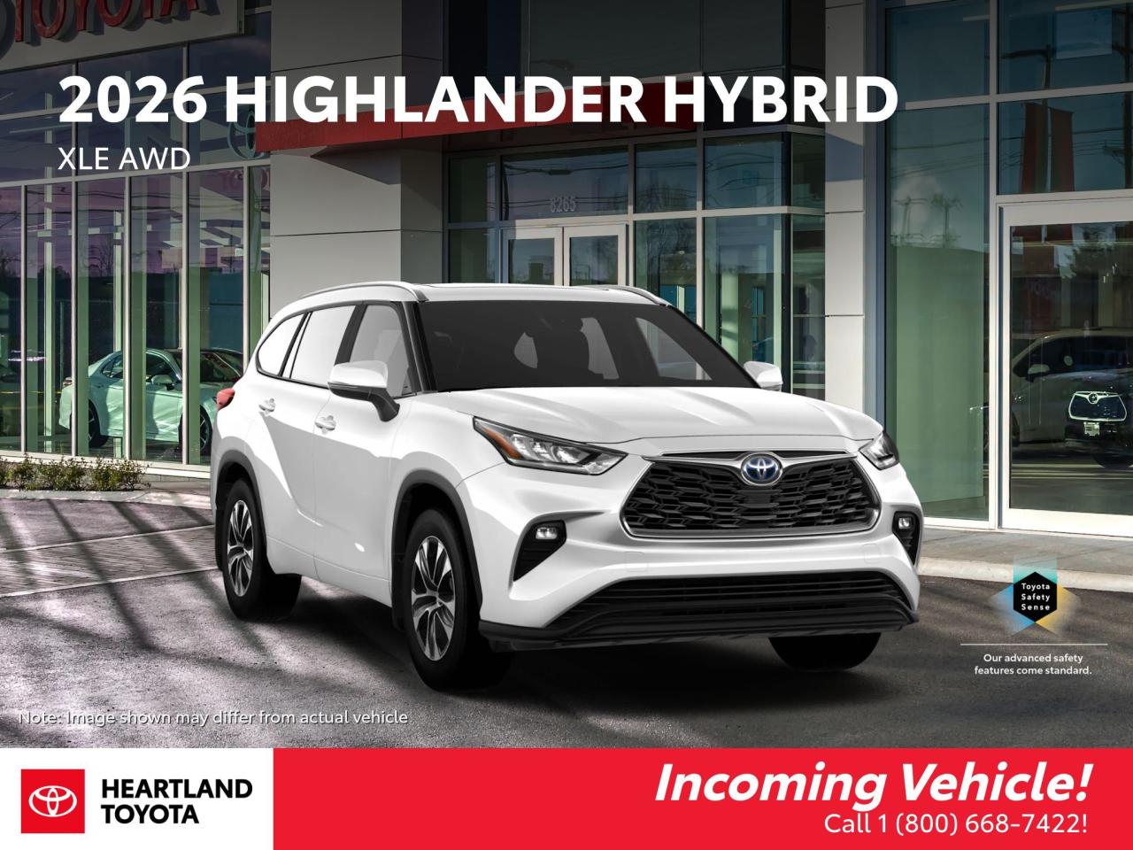 2026 Toyota Highlander HYBRID xle awd Photo0