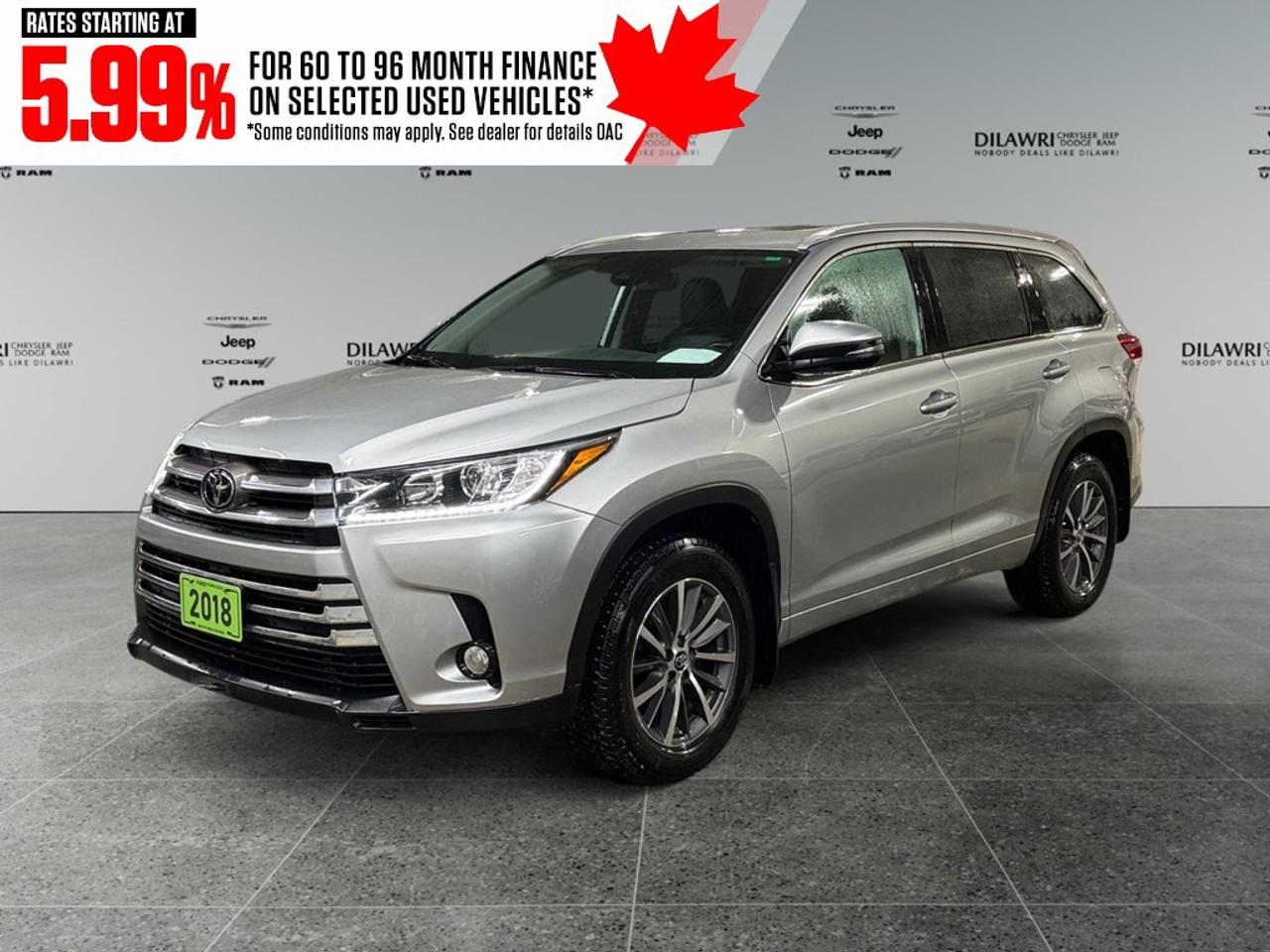 2018 Toyota Highlander AWD XLE Photo
