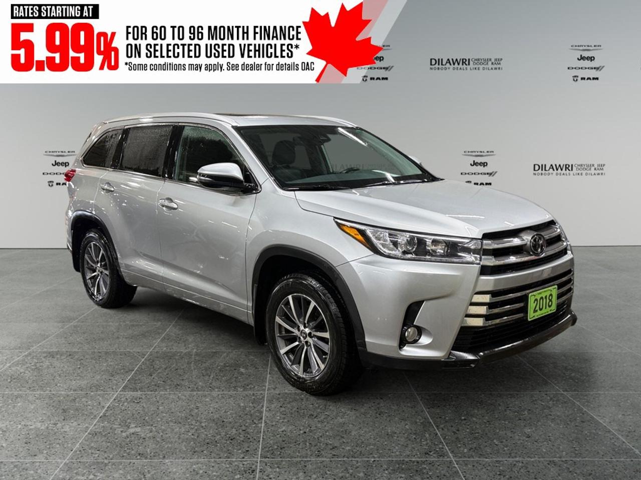 2018 Toyota Highlander AWD XLE Photo