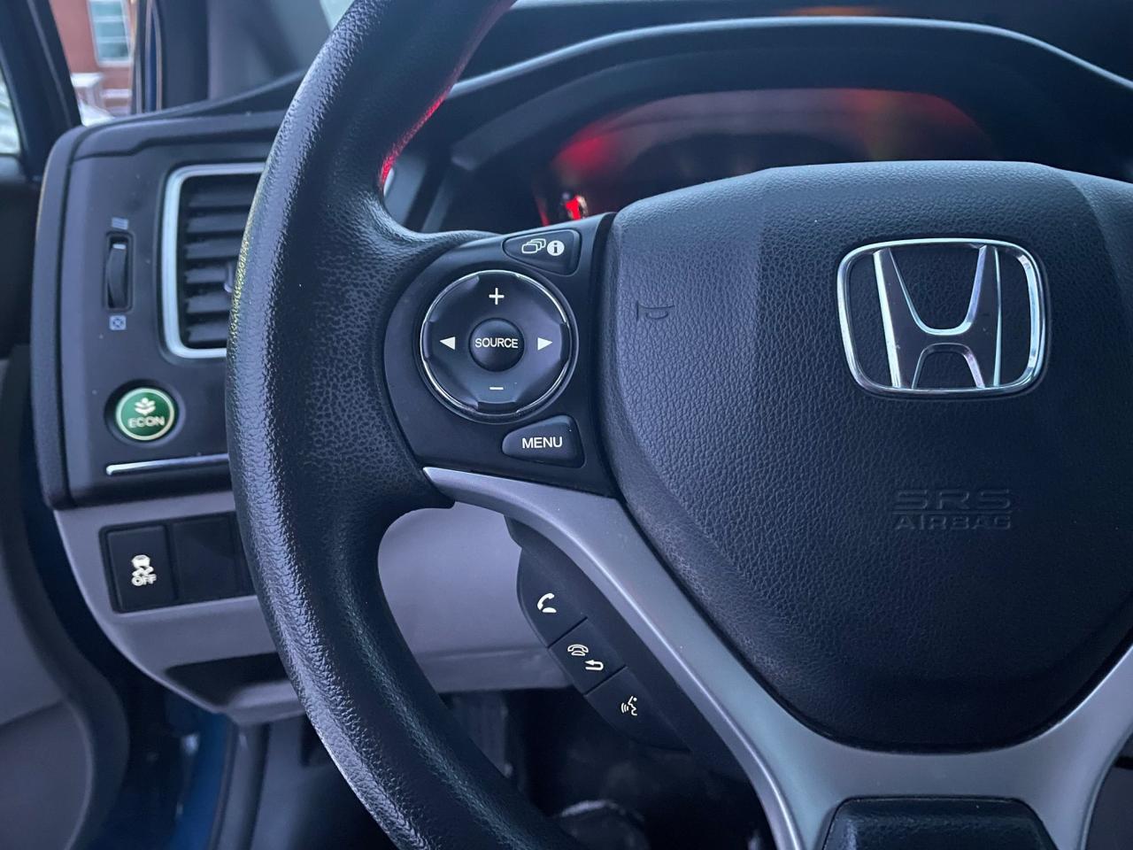 2015 Honda Civic LX *SAFETY, BACKUP CAM, HEATED SEATS, ECO MODE* Photo