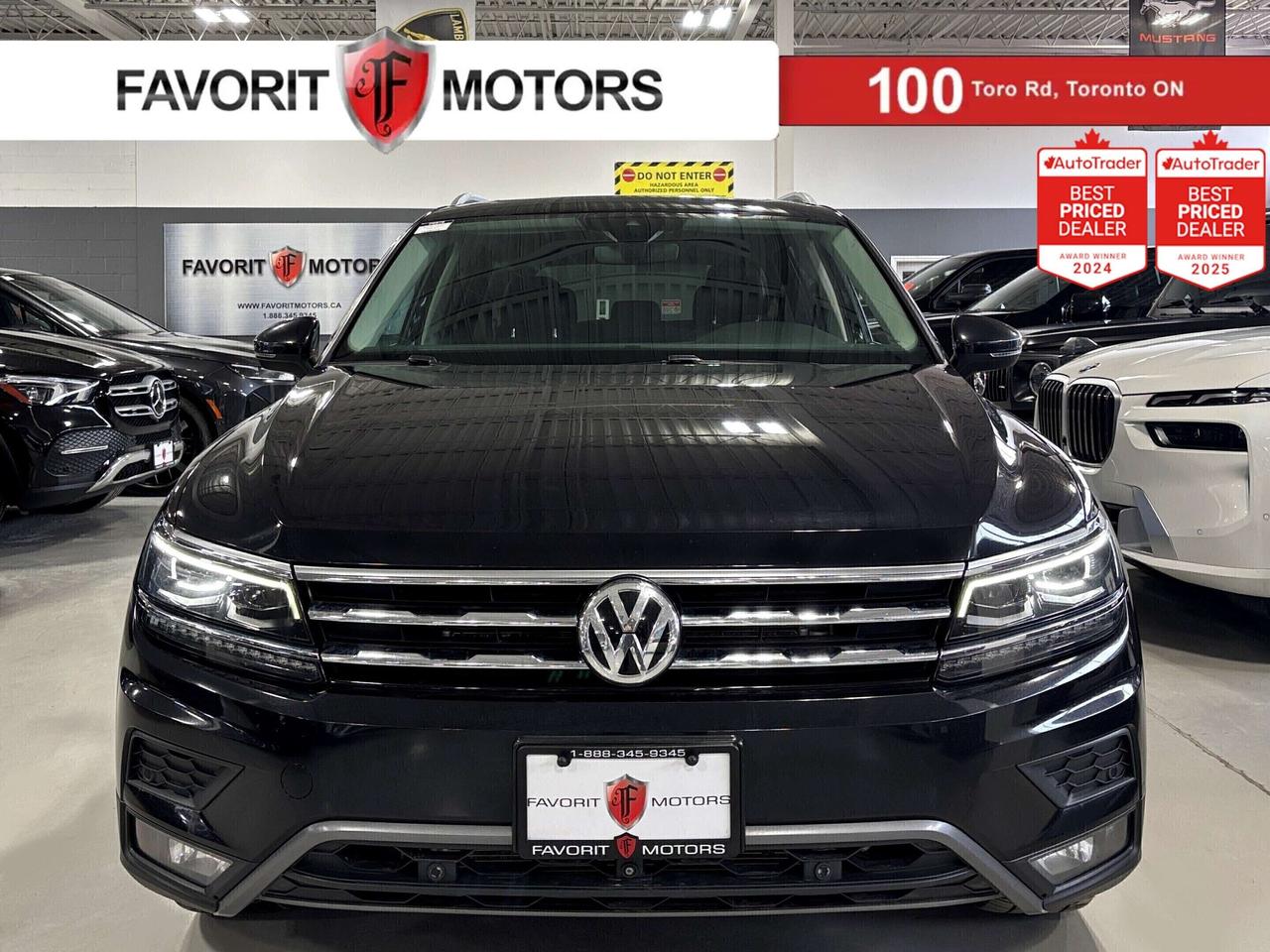 **MONTH-END SPECIAL!** FEATURING : 4MOTION AWD, PANORAMIC ROOF, REMOTE START, MULTI DRIVE AND TERRAIN MODES, SPORT MODE, HIGHLY EQUIPPED, VERY CLEAN! FINISHED IN BLACK ON MATCHING BLACK INTERIOR, STITCHED LEATHER SEATS, HEATED SEATS, NAVIGATION SYSTEM, 360 BACKUP CAMERA, PARKING SENSORS, FRONT ASSIST, LANE ASSIST, BLIND SPOT MONITOR, PARKPILOT, REAR TRAFFIC ALERT, AM, FM, SATELLITE, APPLECARPLAY, ANDROIDAUTO, MIRRORLINK, CD, SDCARD, USB, AUX, BLUETOOTH, PREMIUM ALLOYS, STEERING WHEEL CONTROLS, PREMIUM FENDER SOUND SYSTEM, POWER OPTIONS, POWER TRUNK, POWER FOLDING MIRRORS, AND MUCH MORE!!! <b>**As per OMVIC regulations, this vehicle is not drivable, not certified and not e-tested. Certification is available for $899.** All our vehicles are in excellent condition and have been fully inspected by an in-house licensed mechanic. The advertised price is a finance only price, if you wish to purchase the vehicle for cash additional $2,000 surcharge will apply. Applicable prices and special offers are subject to change with or without notice and shall be at the full discretion of Favorit Motors.</b>