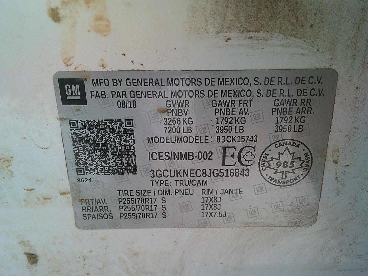 2018 Chevrolet Silverado 1500 4WD Crew Cab 153.0 Work Truck Photo