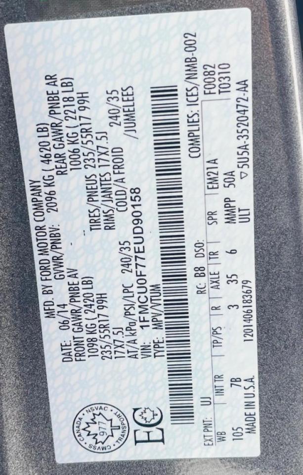 2014 Ford Escape S 4dr Front-wheel Drive Automatic Photo