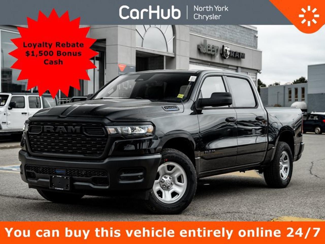 2026 RAM 1500 Tradesman Crew Cab 5'7" Box Tonneau Cover Remote Start Active Lane Management Photo