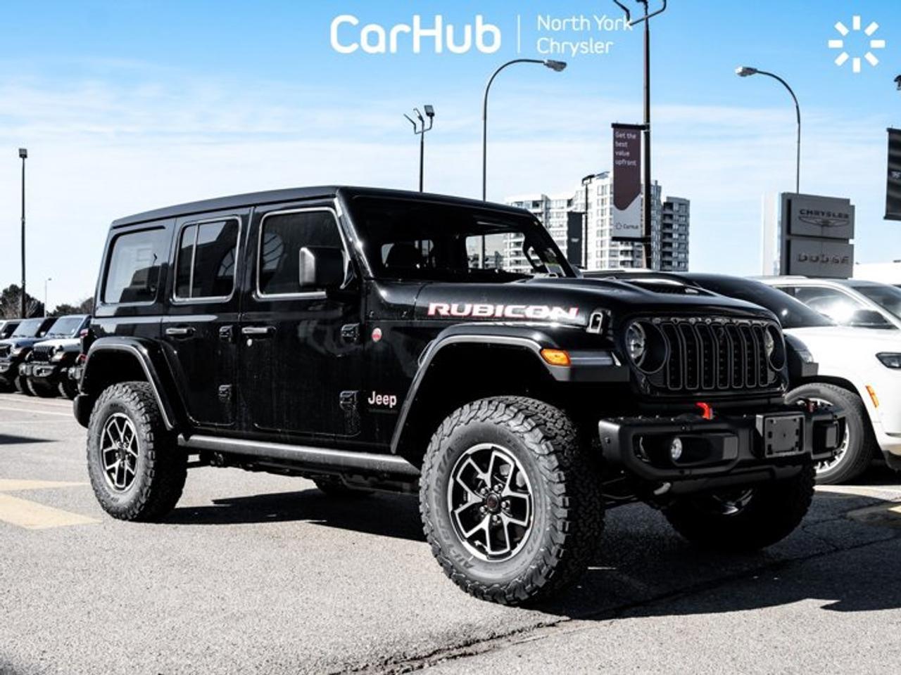 2026 Jeep Wrangler Rubicon X 1-Touch Skyroof Manual Transmission Leather Seats Photo4