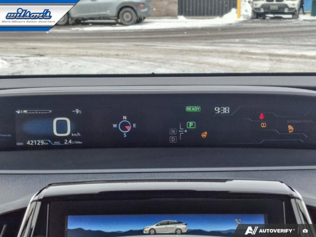 2019 Toyota Prius Prime Upgrade | PHEV | Leather | Nav | Power Seat | Cruise | Heated Seats | Rear Camera | and More ! Photo