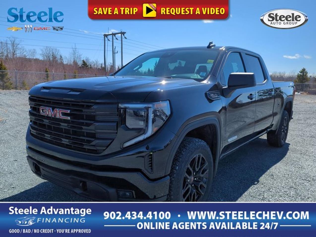 Meet the black-on-black 2026 GMC Sierra 1500 Elevation, available now at Steele Chevrolet Buick GMC in Dartmouth. This full-size truck is built for drivers who want confident V8 power, sure-footed traction, and a clean, bold look that fits right in at the jobsite or out on the weekend. With 4 doors and an automatic transmission, its ready for daily driving, road trips, and serious hauling duties.Under the hood, this 2026 GMC Sierra 1500 Elevation is powered by a 5.3 L gas V8 engine. It delivers the kind of smooth, strong acceleration truck owners count on, with the easy operation of an automatic transmission. Add in 4-wheel drive, and you have a truck thats prepared for changing Atlantic weather, gravel roads, and cottage routes where traction matters most.This 2026 GMC Sierra 1500 Elevation also includes an Off-Road Suspension, giving you extra confidence when the pavement ends. Whether youre heading down a rough access road or dealing with ruts and uneven ground, this setup is designed to help the truck stay composed and controlled. Its a practical advantage for drivers who want capability without giving up everyday comfort.Inside, the cabin keeps things simple, modern, and functional in a black interior. Wireless Charging is included, helping you keep compatible devices powered up without cluttering the console with cables. Paddle Shifters add a more hands-on feel when you want it, letting you make quick manual gear changes while still enjoying the convenience of an automatic.TRUCK FEATURES5.3 L V8 hauling confidence4-wheel drive for tougher conditionsOff-road suspension for rougher terrain4-door access for crew versatilityADVANCED SAFETY FEATURESDesigned for confident, controlled handling4-wheel drive adds road gripStrong braking feel with V8 powerStable ride with off-road suspensionPERFORMANCE AND EFFICIENCY5.3 L gas V8 powerAutomatic transmission for smooth shiftingPaddle shifters for manual control4-wheel drive for all-season tractionCOMFORT AND CONVENIENCEFour doors for easy entryWireless charging reduces cable clutterSimple controls for daily usabilityComfortable cabin for longer drivesTECHNOLOGY AND CONNECTIVITYWireless charging for compatible smartphonesPaddle shifters enhance driver engagementClear, easy-to-reach cabin controlsModern layout for quick operationCARGO SPACEPickup bed ready for bulky loadsTailgate access for easier loadingCabin space for gear storageRear seating area for extra itemsWHAT OTHER OWNERS LIKEV8 power for confident passing4-wheel drive in winter weatherOff-road suspension on rough roadsWireless charging for daily convenienceThis 2026 GMC Sierra 1500 Elevations VIN is: 3GTUUCED6TG246098 .
