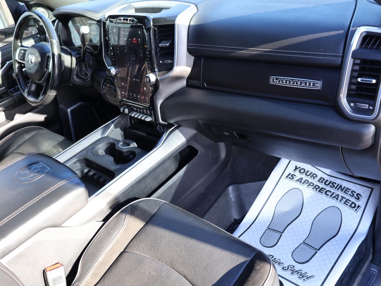 2021 RAM 2500 LARAMIE 4WD DIESEL CERTIFIED *DODGE MAINTAIN* CAMERA NAV BLUETOOTH LEATHER HEATED SEATS SUNROOF CRUISE ALLOYS Photo